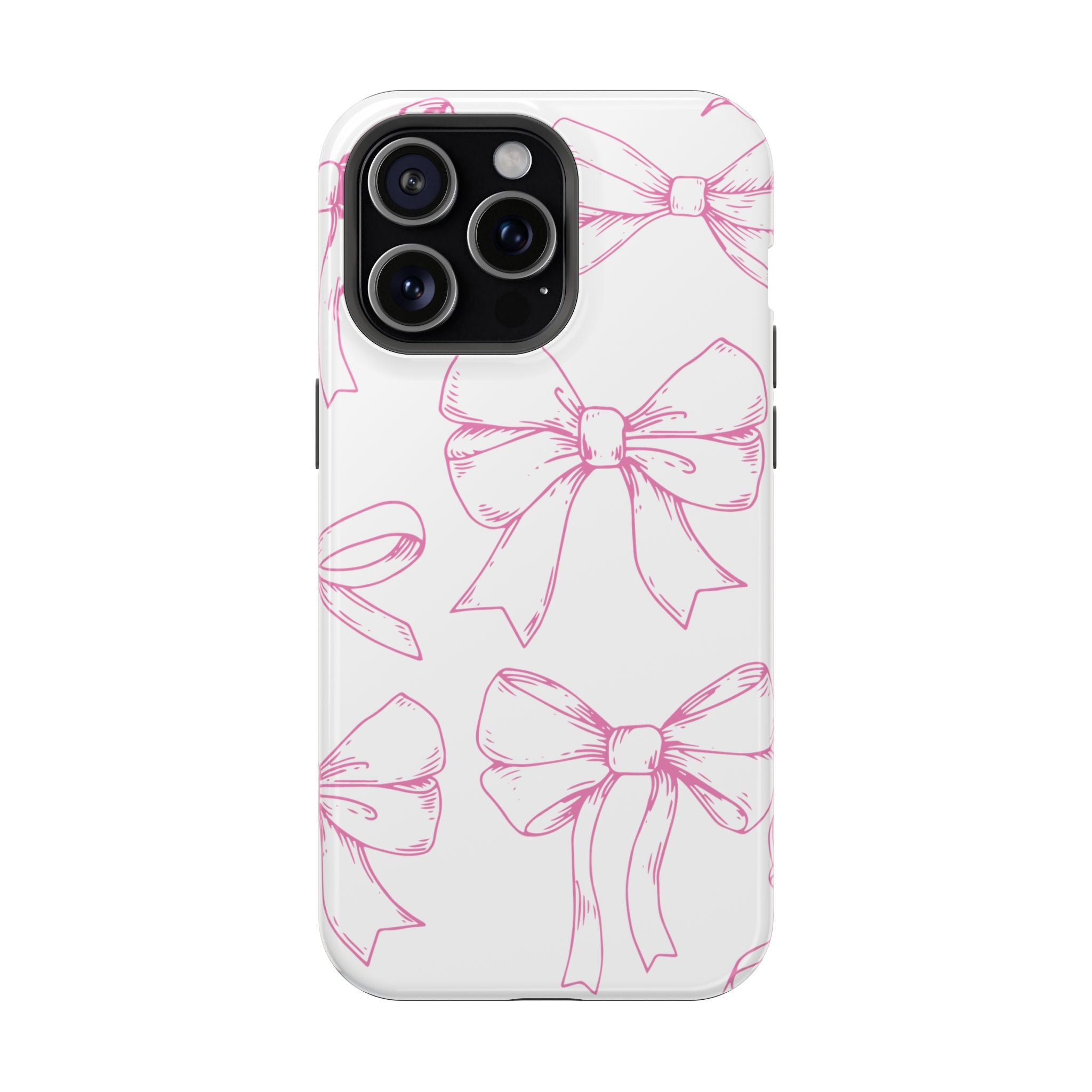 Customizable: Cute Bow Pattern Phone Case