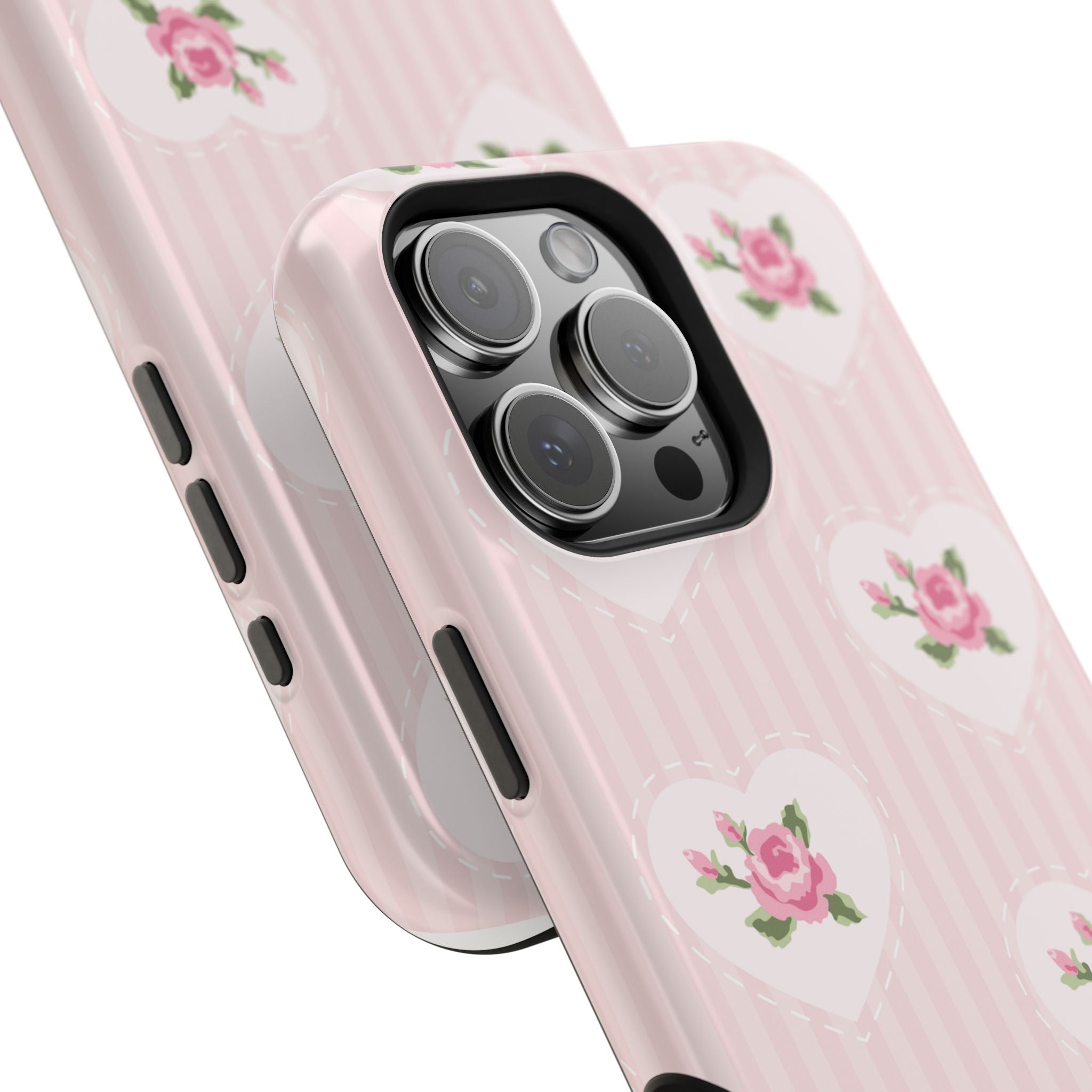 Customizable: Floral Heart Phone Case