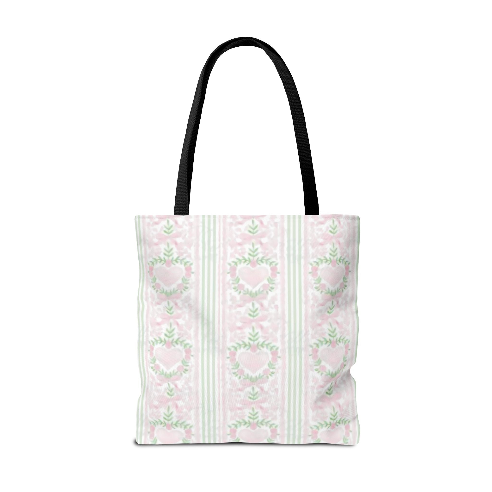 Romantic Floral Tote Bag,  Perfect for Shopping, Gifts, School, and Wedding