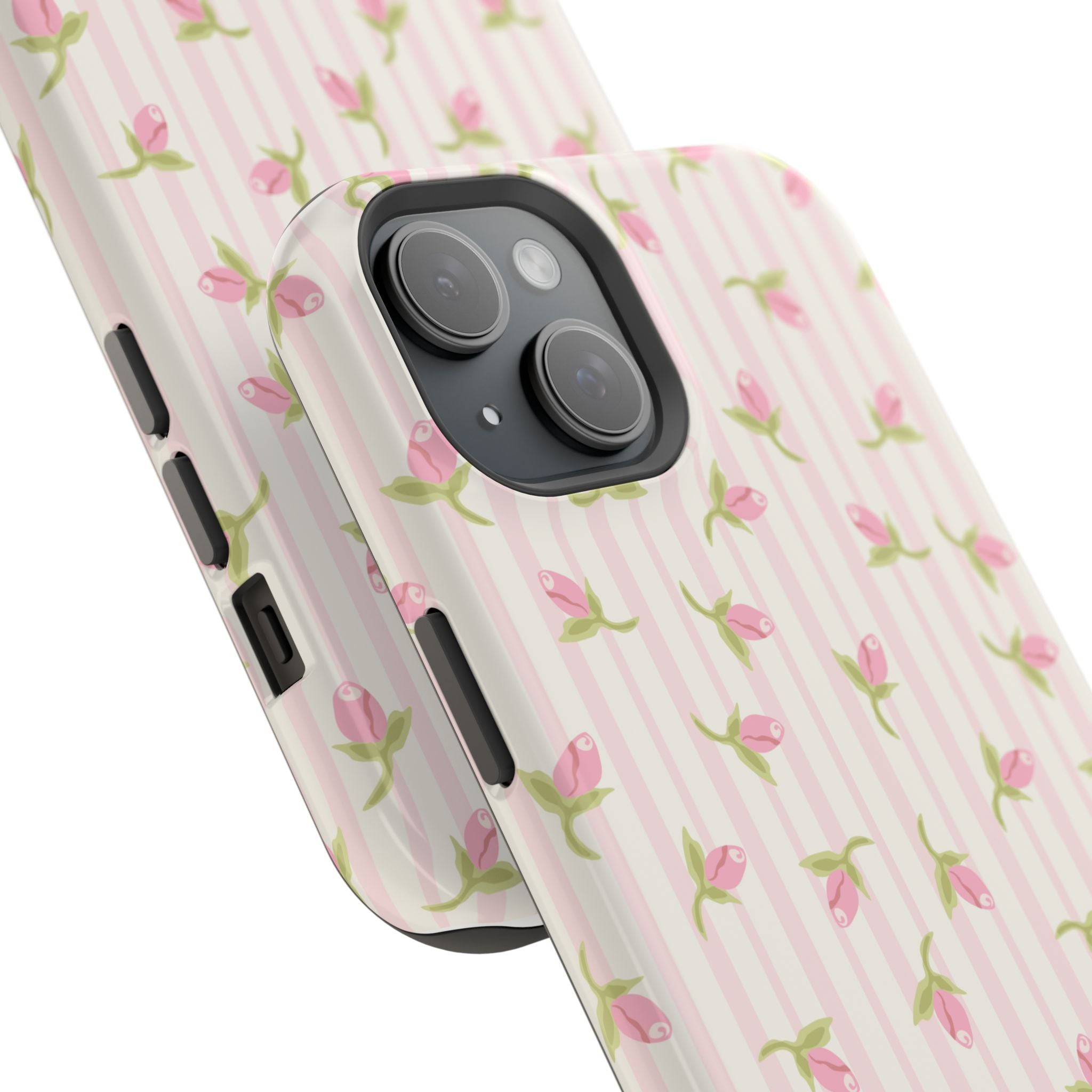 Customizable: Floral Impact-Resistant Phone Case
