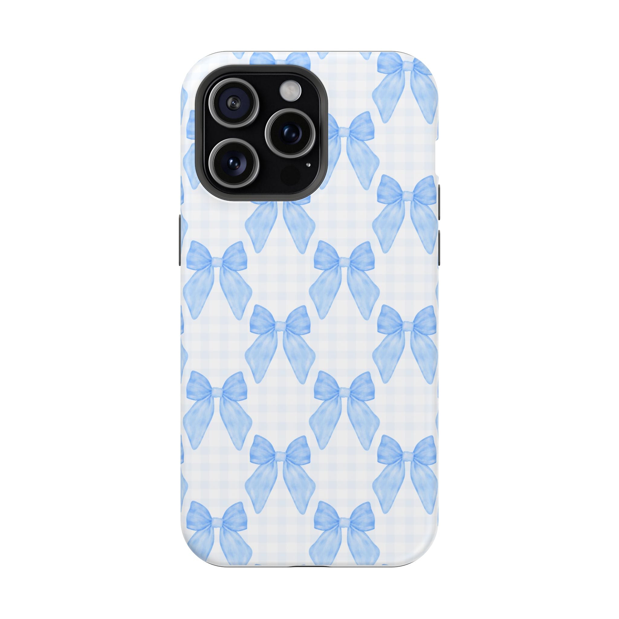 Customizable: Charming Bow Pattern Phone Case