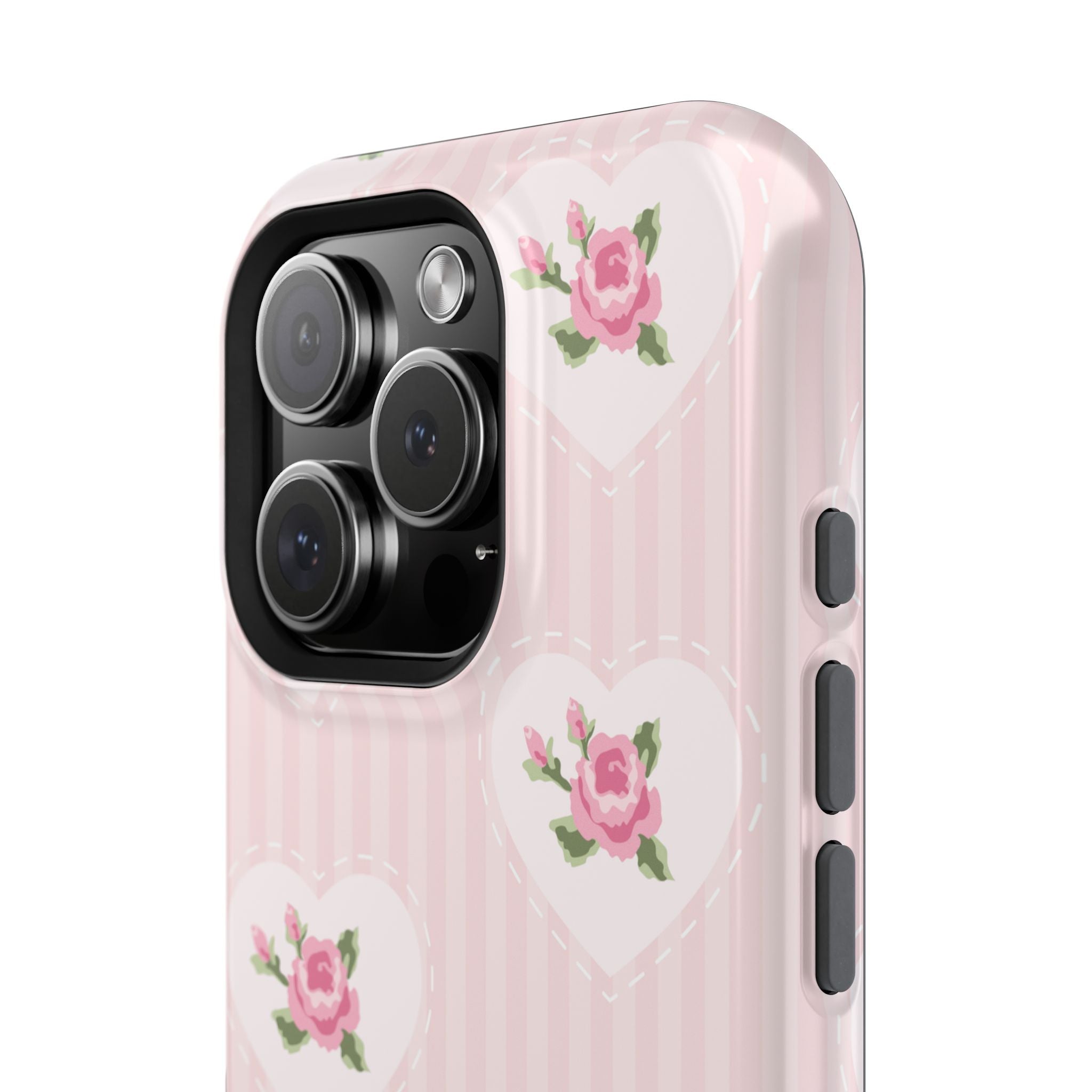 Customizable: Floral Heart Phone Case