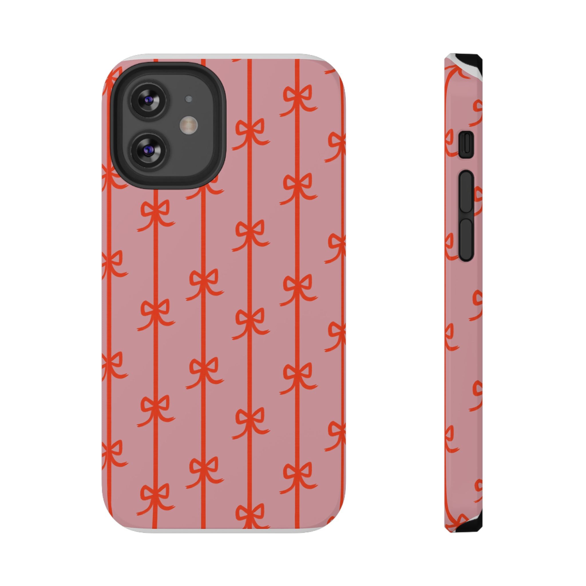 Customizable: Cute Bow Pattern Phone Case