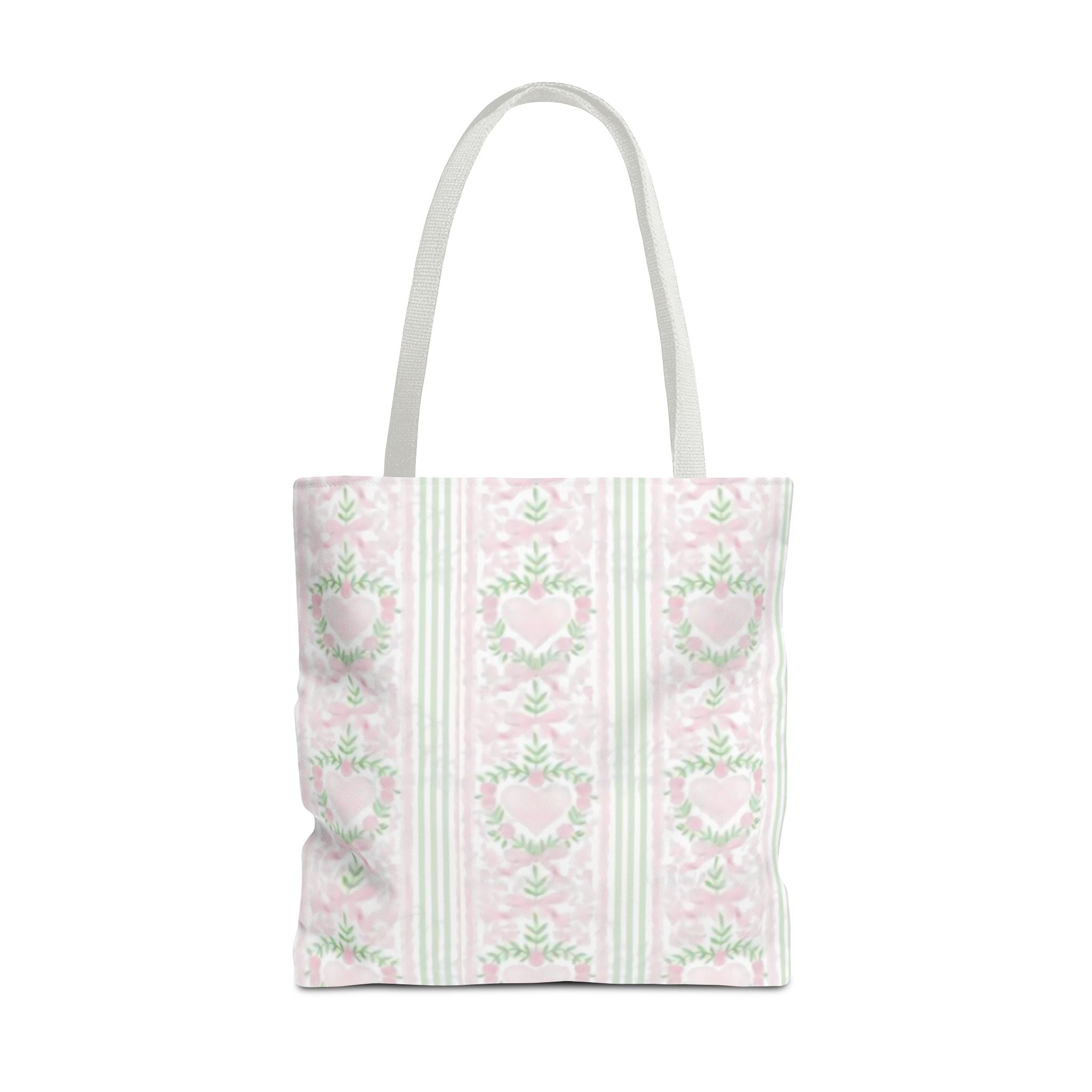 Romantic Floral Tote Bag,  Perfect for Shopping, Gifts, School, and Wedding