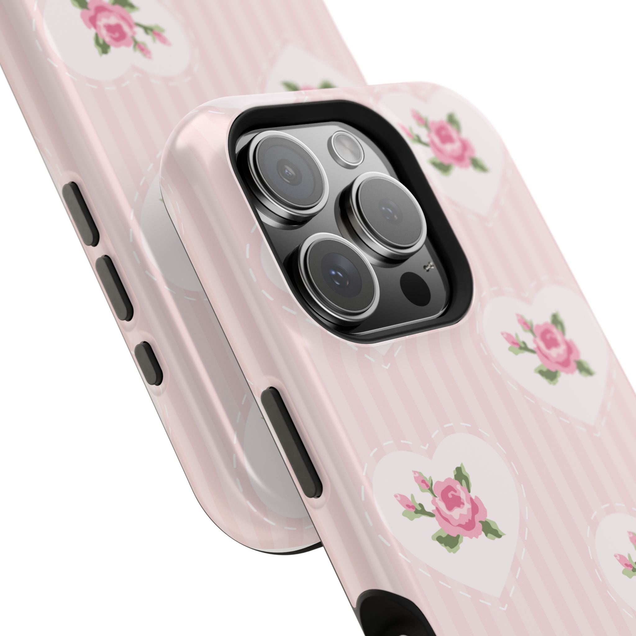 Customizable: Floral Heart Phone Case