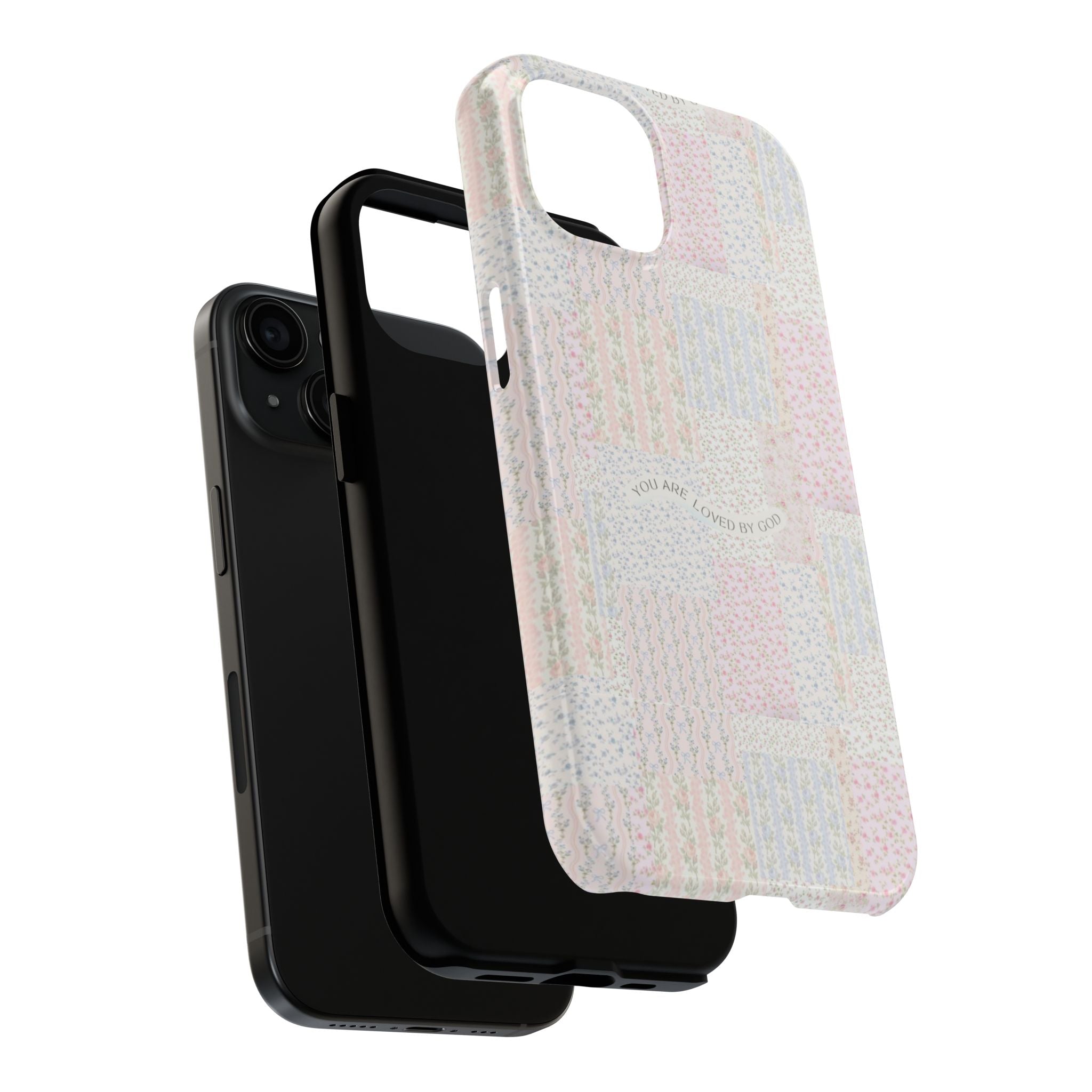 Floral Tough Phone Cases, Protective Phone Cover, Inspirational Tech Accessory, Gift for Her, Fashionable Phone Case, Unique Design