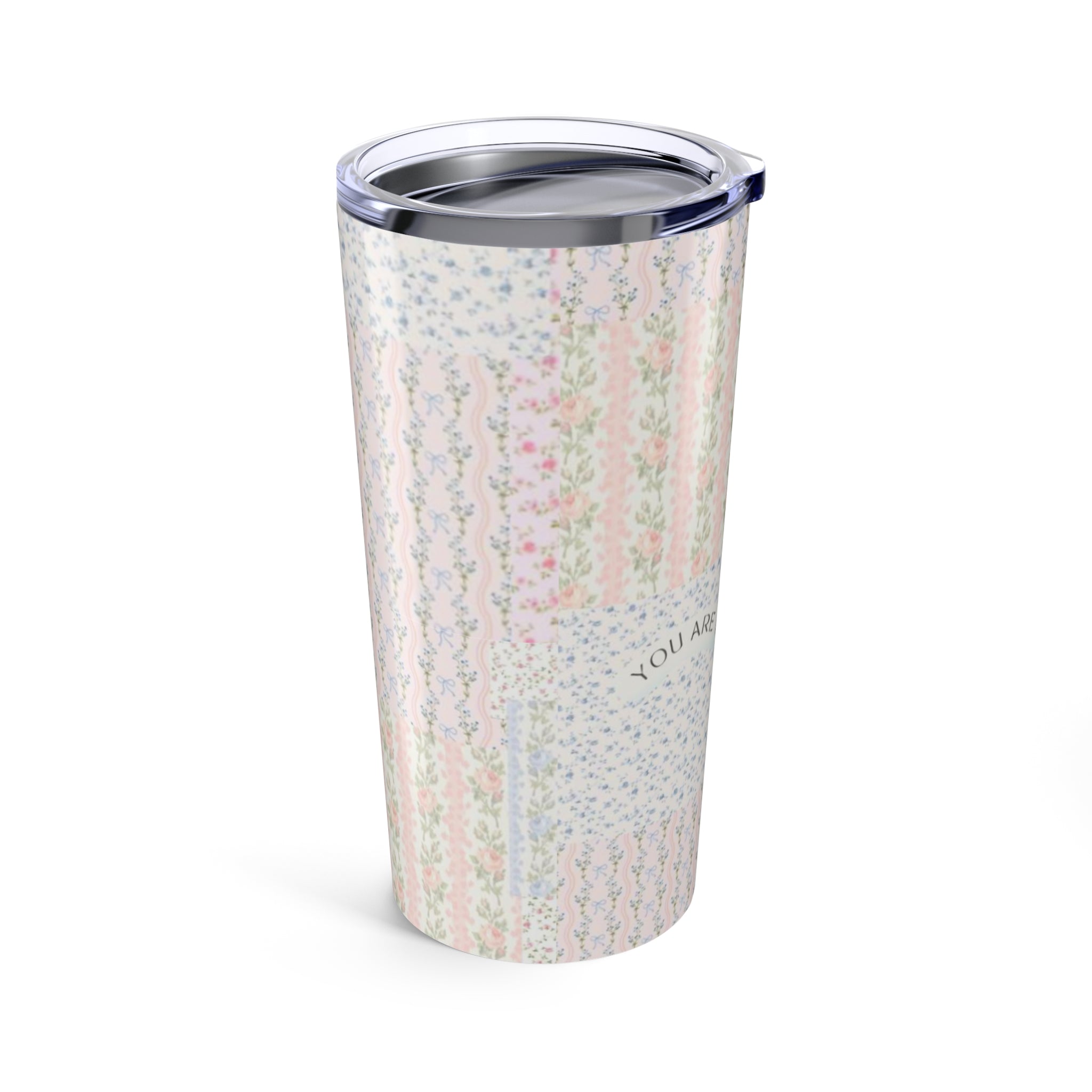 Floral Insulated Tumbler, You Are Loved by God, Inspirational Travel Mug, Motivation Gift, Perfect for Everyday Use