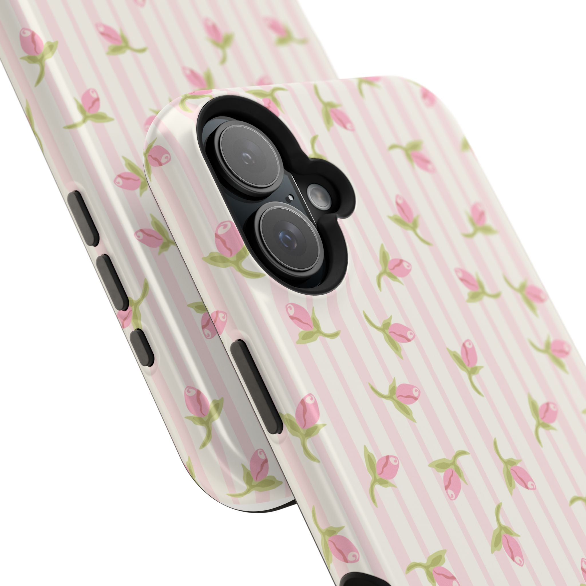 Customizable: Floral Impact-Resistant Phone Case