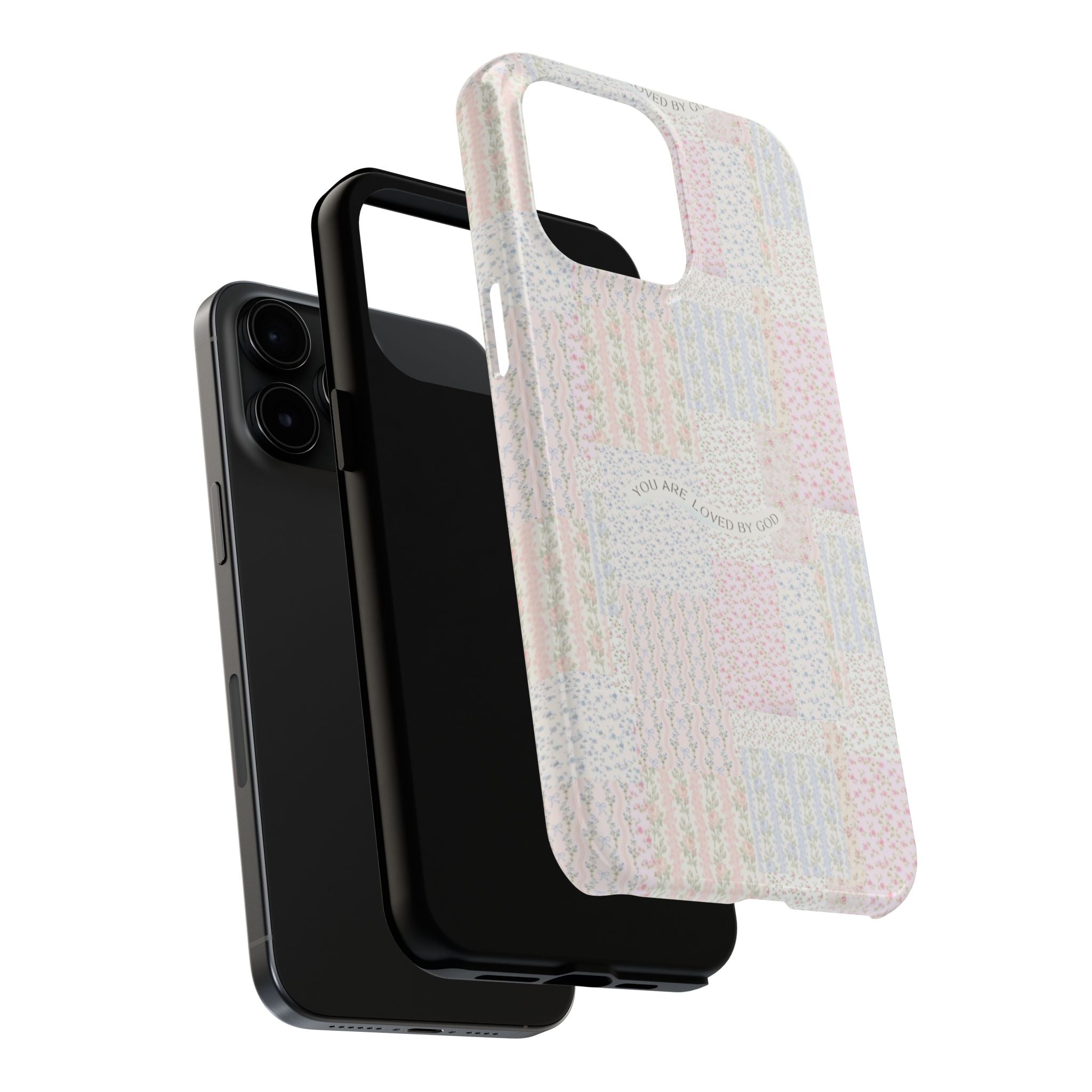 Floral Tough Phone Cases, Protective Phone Cover, Inspirational Tech Accessory, Gift for Her, Fashionable Phone Case, Unique Design