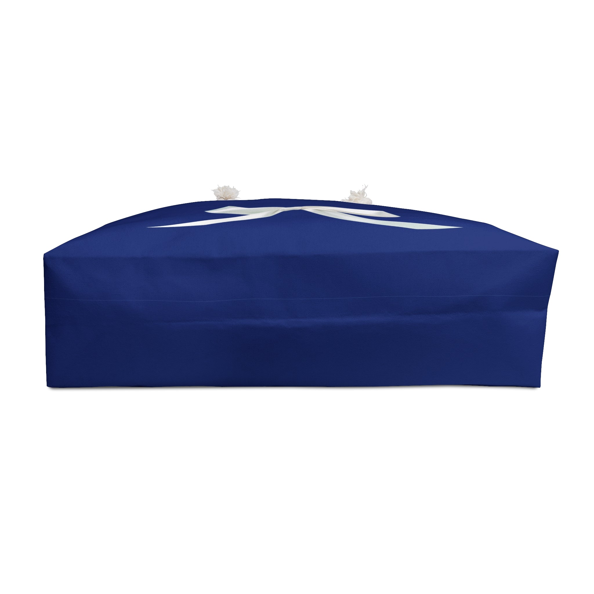 Navy Ribbon Weekender Bag - Stylish Travel Tote for Getaways, Gym, Gifts, Weekend Getaways, Beach Bags, Travel Essentials