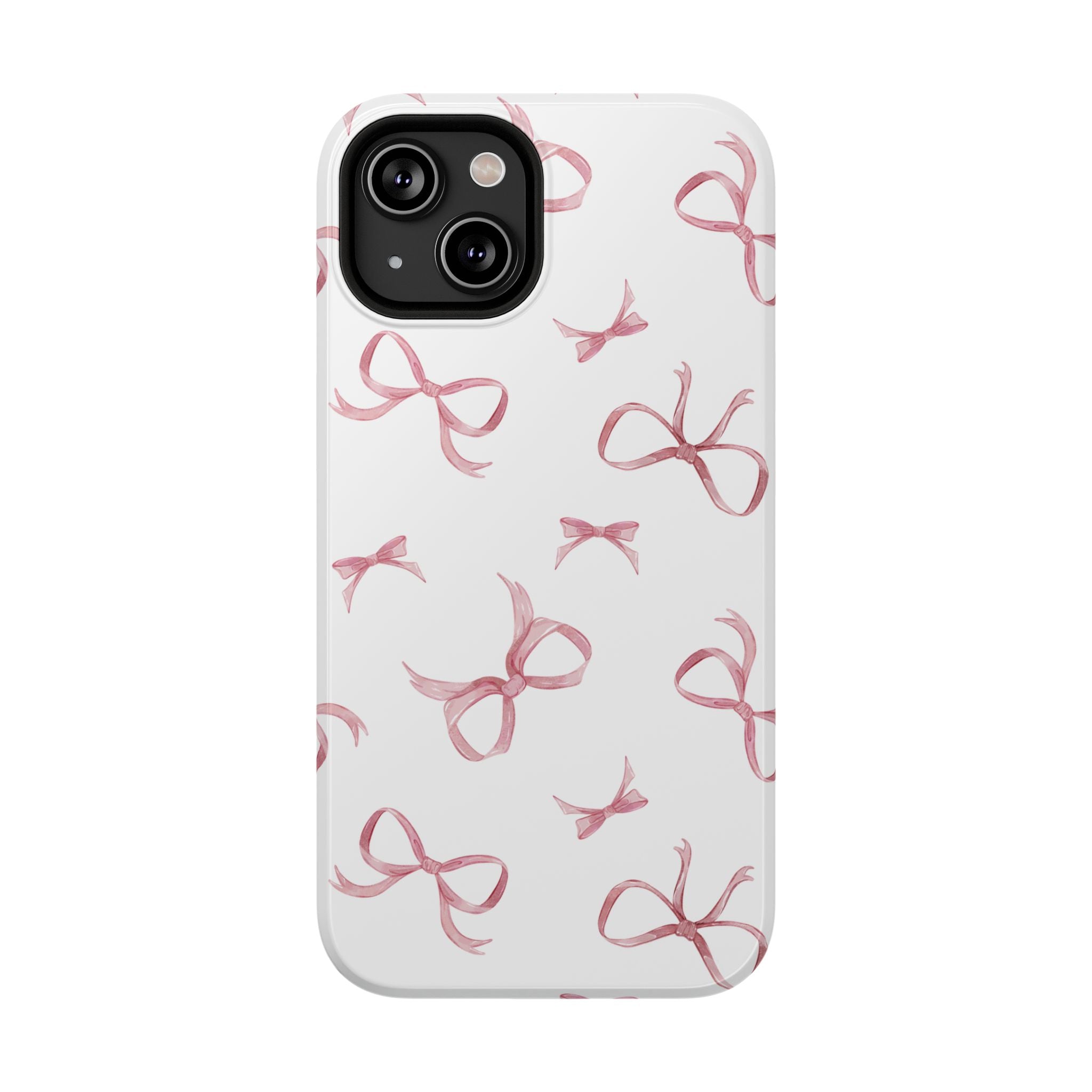 Customizable: Coquette Bow Stylish Impact-Resistant Phone Case