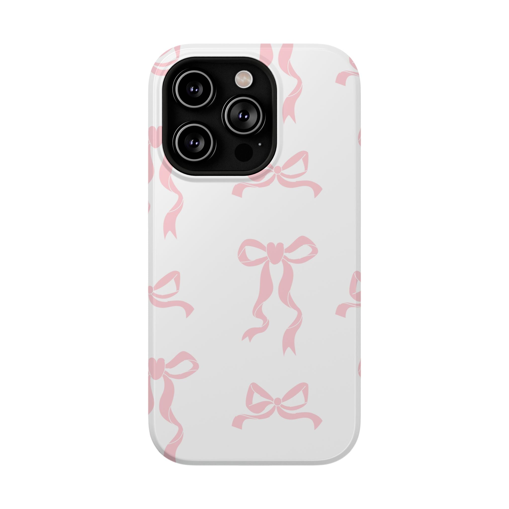 Customizable Cute Bow Pattern Phone Case