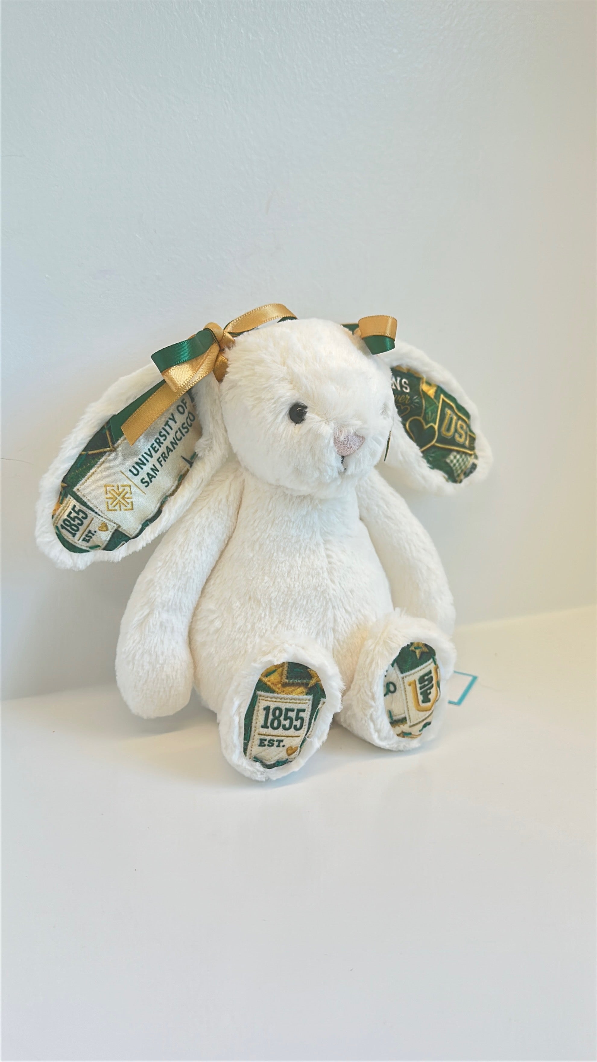 University of San Francisco Custom College Jellycat Bunny