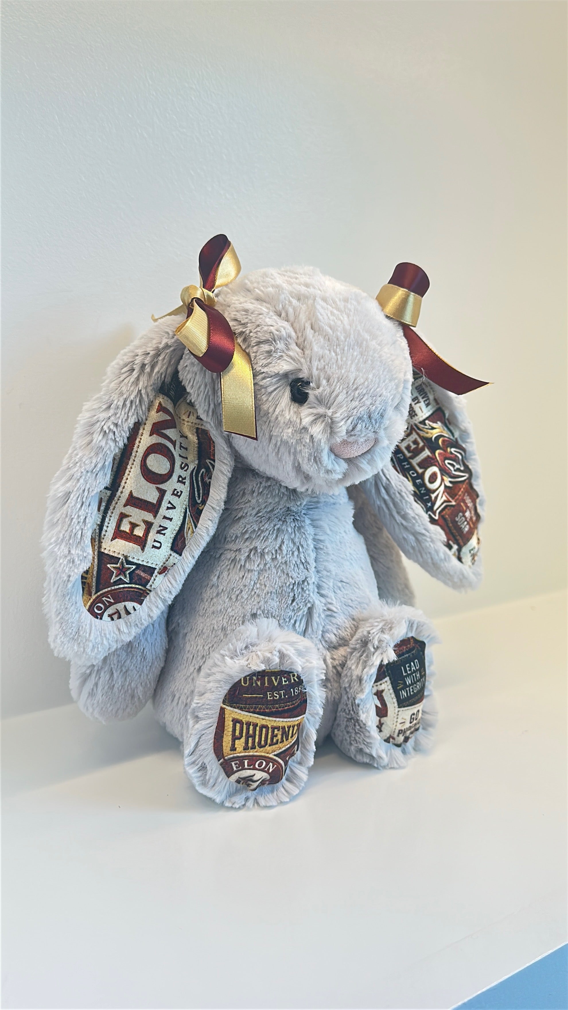 Elon University Custom College Jellycat Bunny