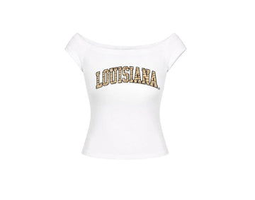 LSU Baton Rouge Off the Shoulder