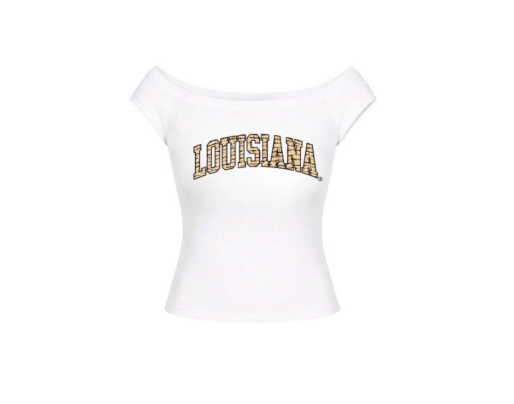 LSU Baton Rouge Off the Shoulder