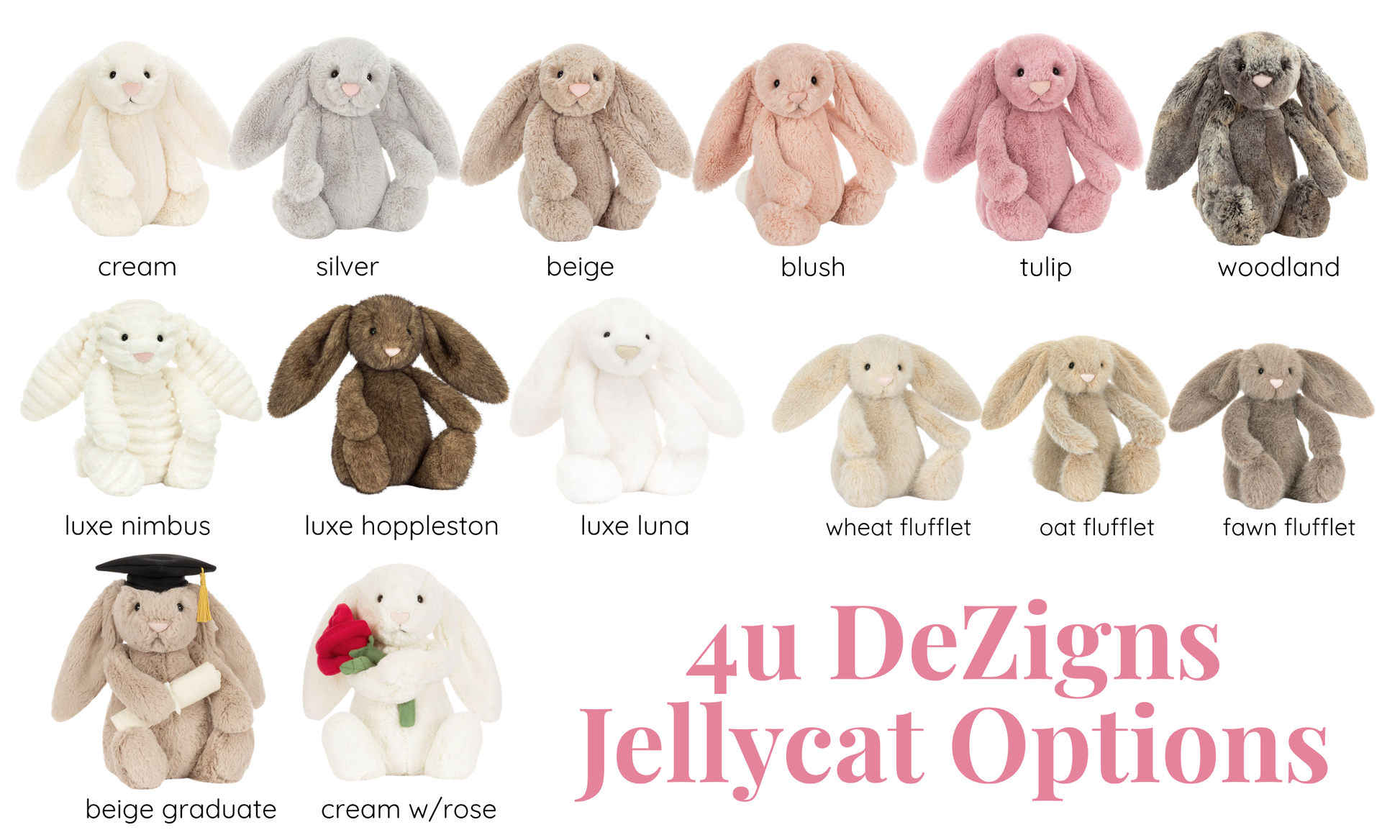 Oklahoma University Custom College Jellycat Bashful Bunny – 4U Dezigns Oklahoma University Custom College Jellycat Bashful Bunny – 4U Dezigns