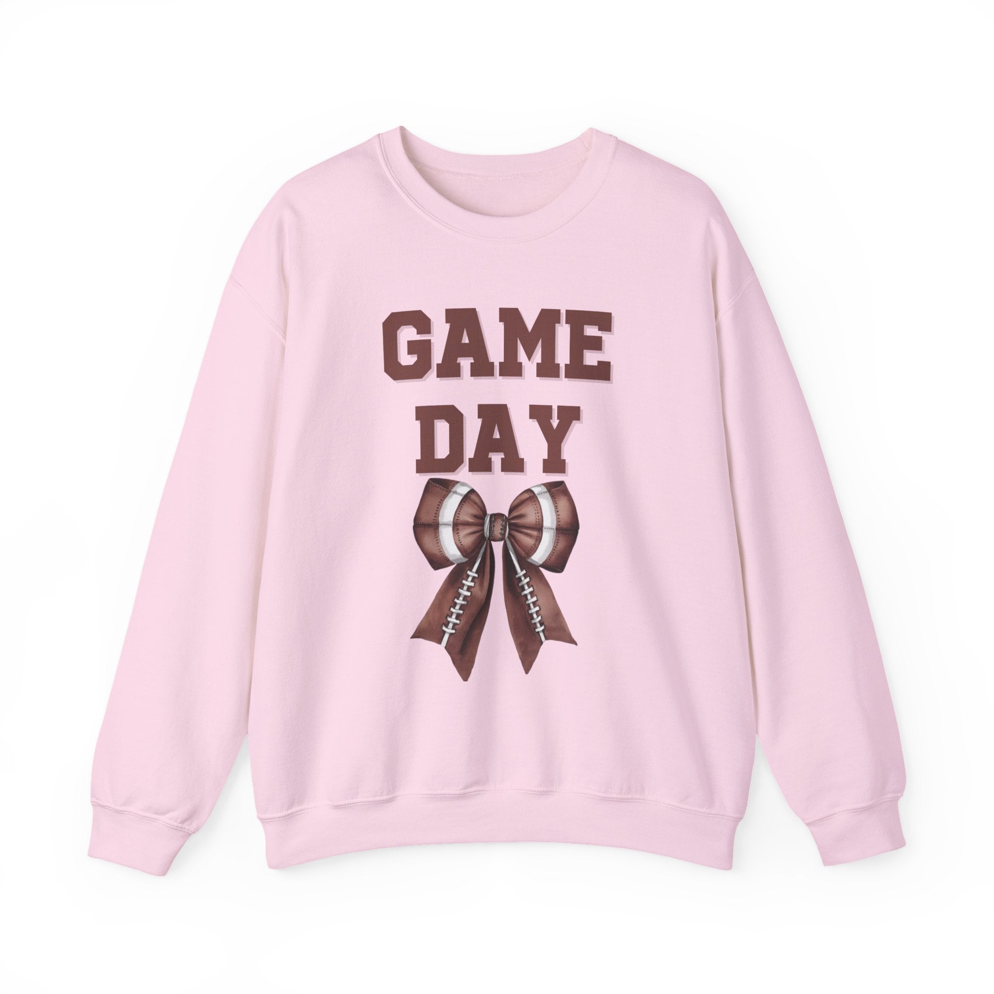Customizable Brown Game Day Sweatshirt, Sports Apparel, Tailgate Fashion