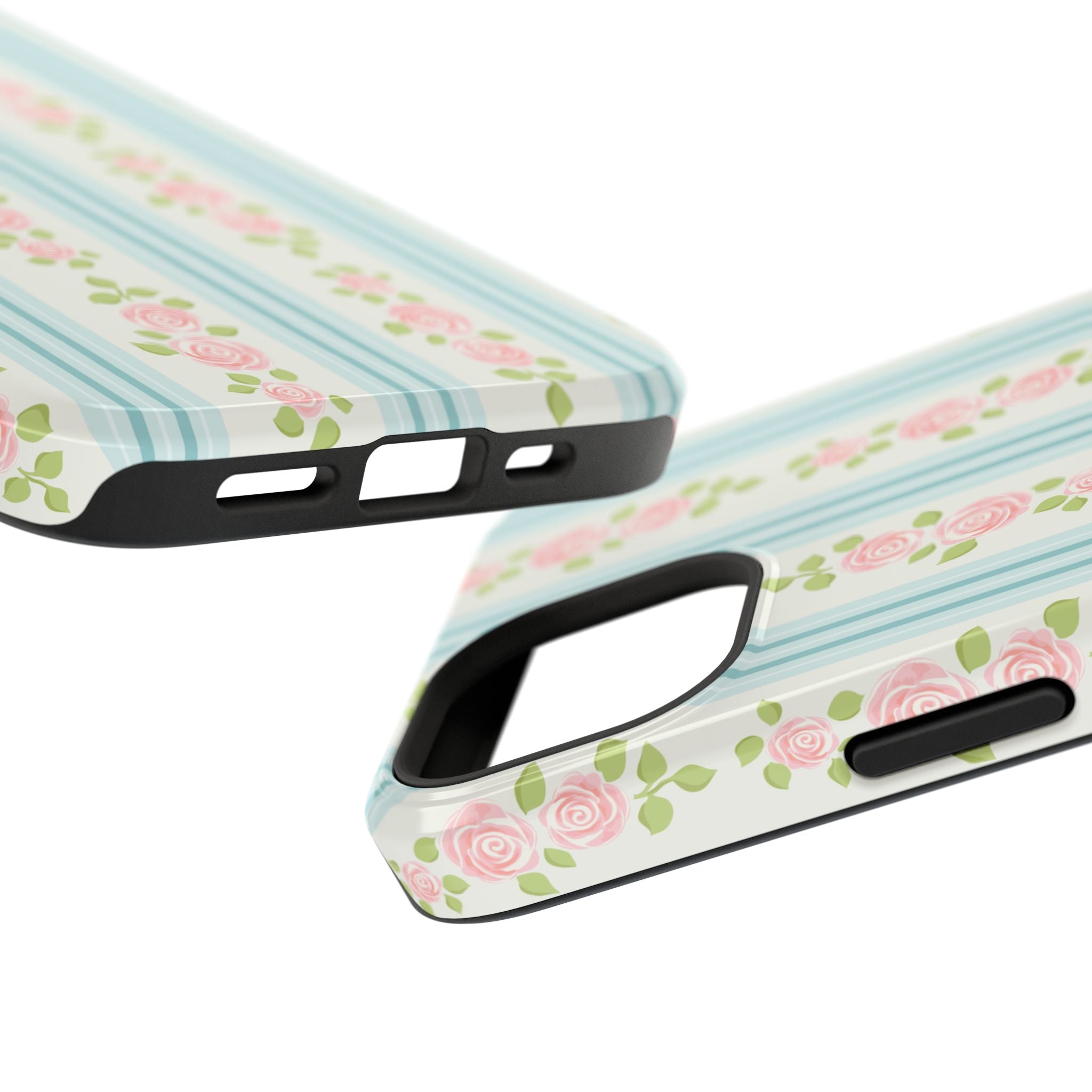 Customizable: Floral Impact-Resistant Phone Case
