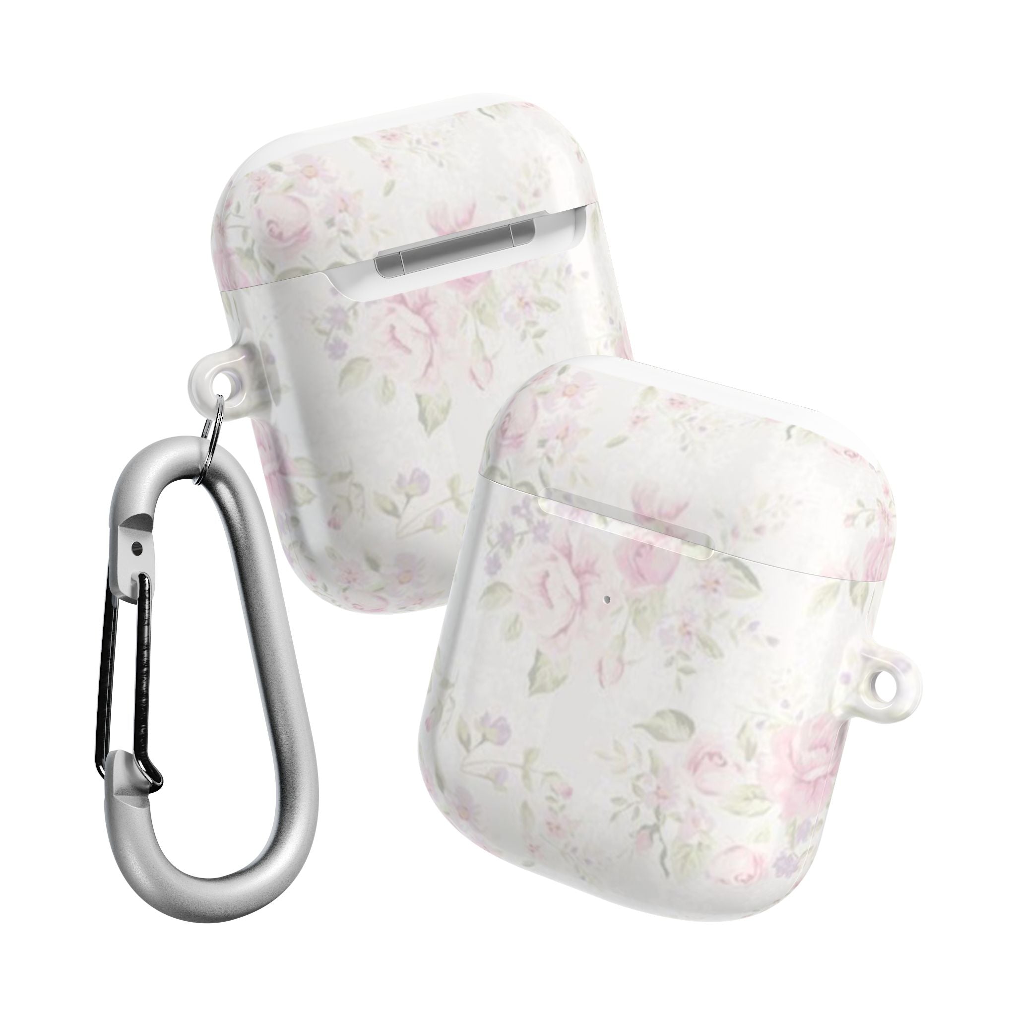 Floral AirPod Case, Elegant Wireless Earbuds Case, Flower Design AirPods Cover, Cute Tech Accessory, Gift for Her, Custom Earbud Case