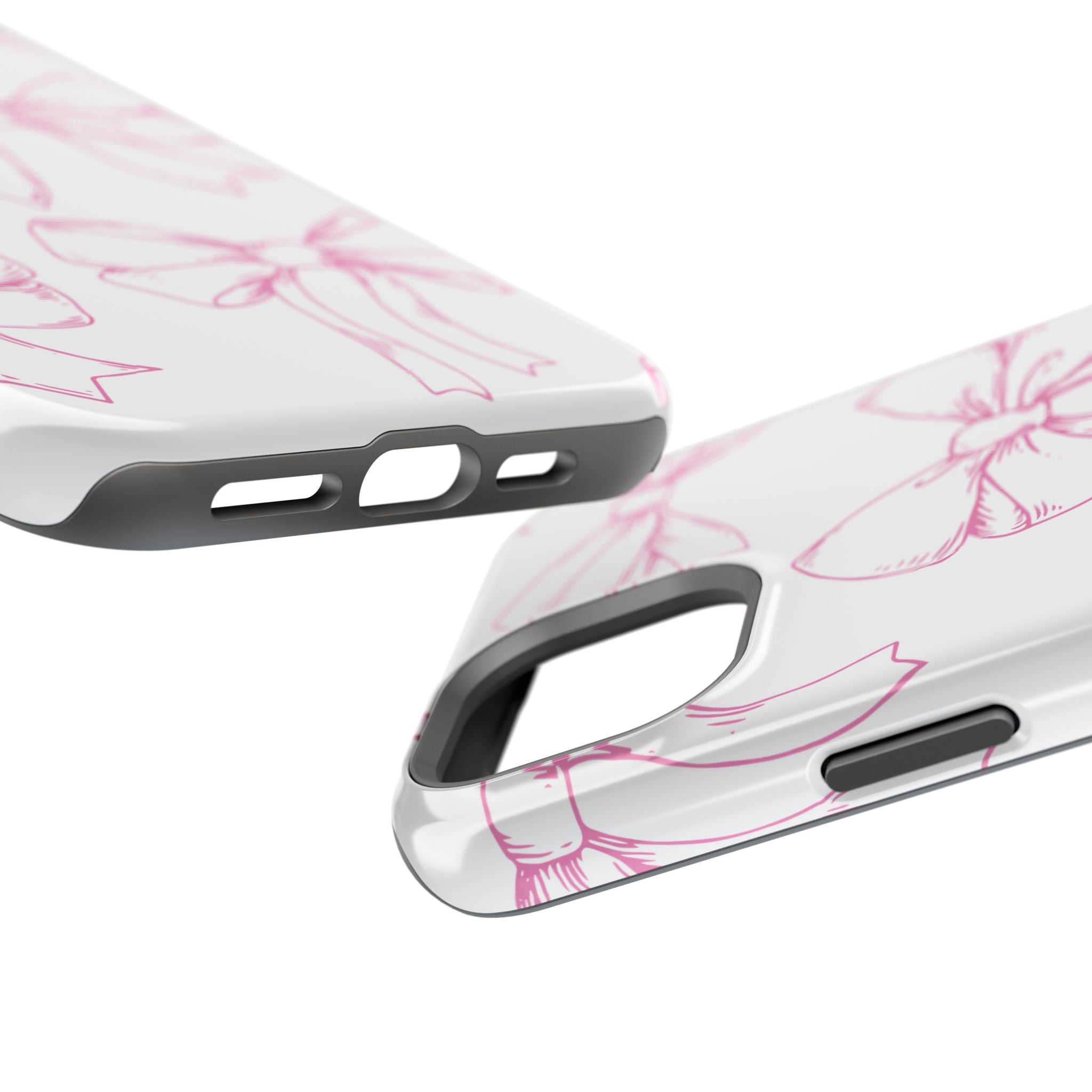 Customizable: Cute Bow Pattern Phone Case