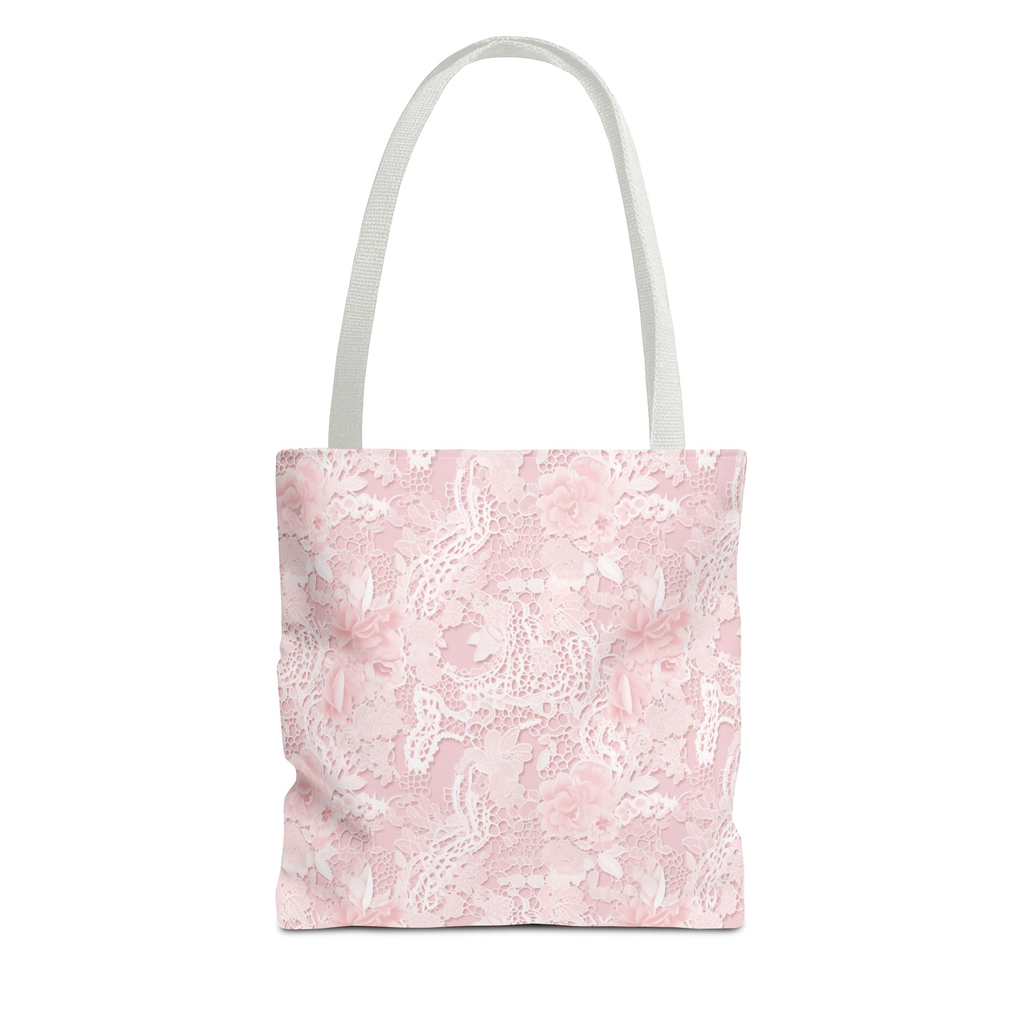 Chic Floral Tote Bag, Stylish Shopping Bag, Pink Floral Accessory, Perfect for Gifts, Sustainable Fashion