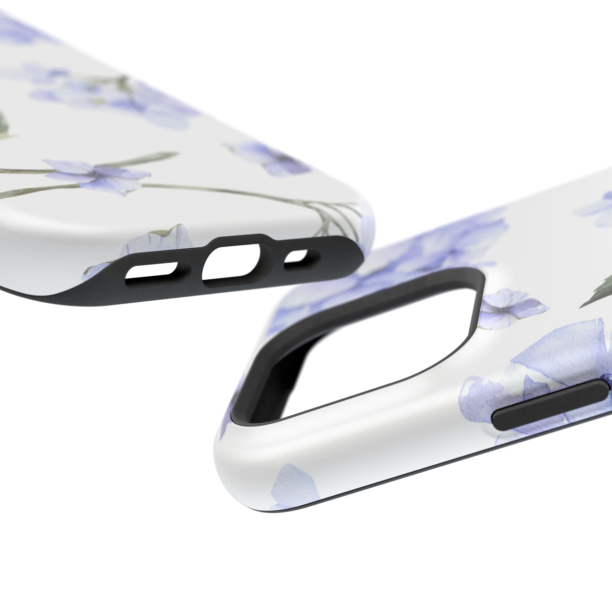 Customizable: Floral Purple Hydrangea Impact-Resistant Phone Case
