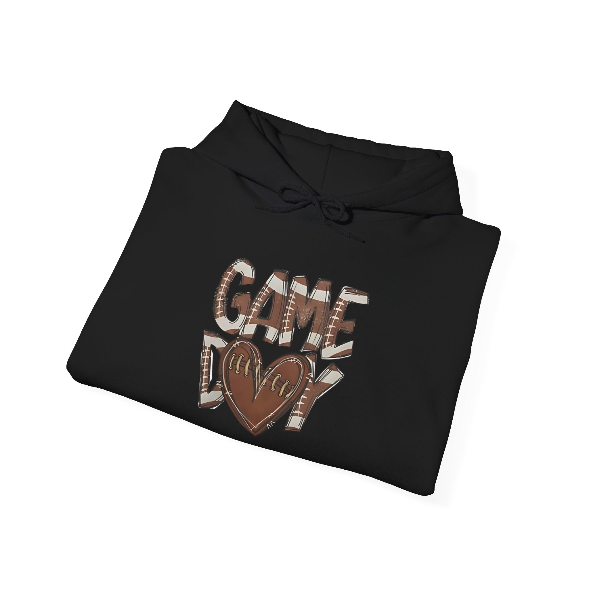 Football Heart Game Day Hoodie