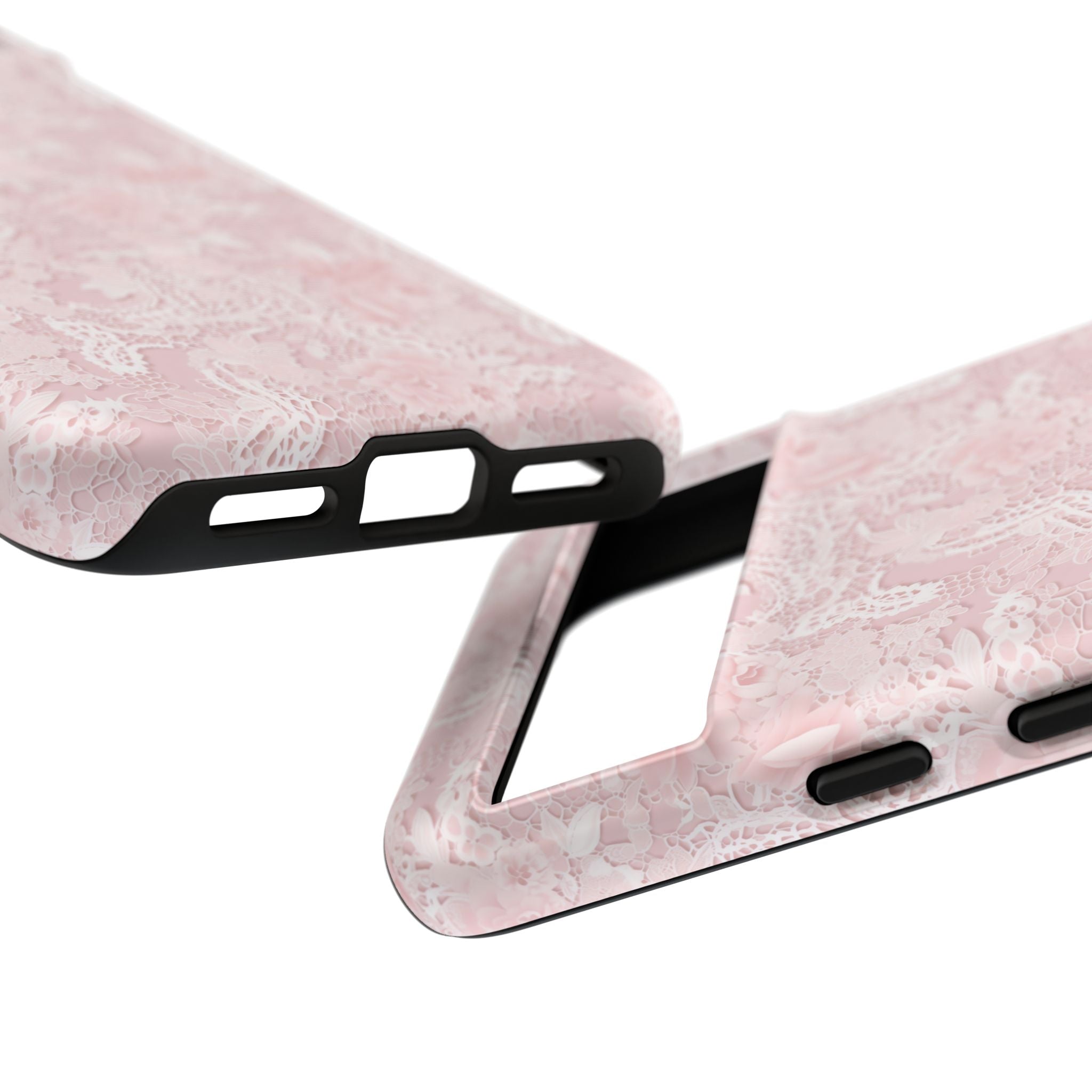 Customizable: Pink Floral Phone Case, Stylish Tough Cases, Unique Gift for Her, Cute Phone Accessories, Floral Tech Cover