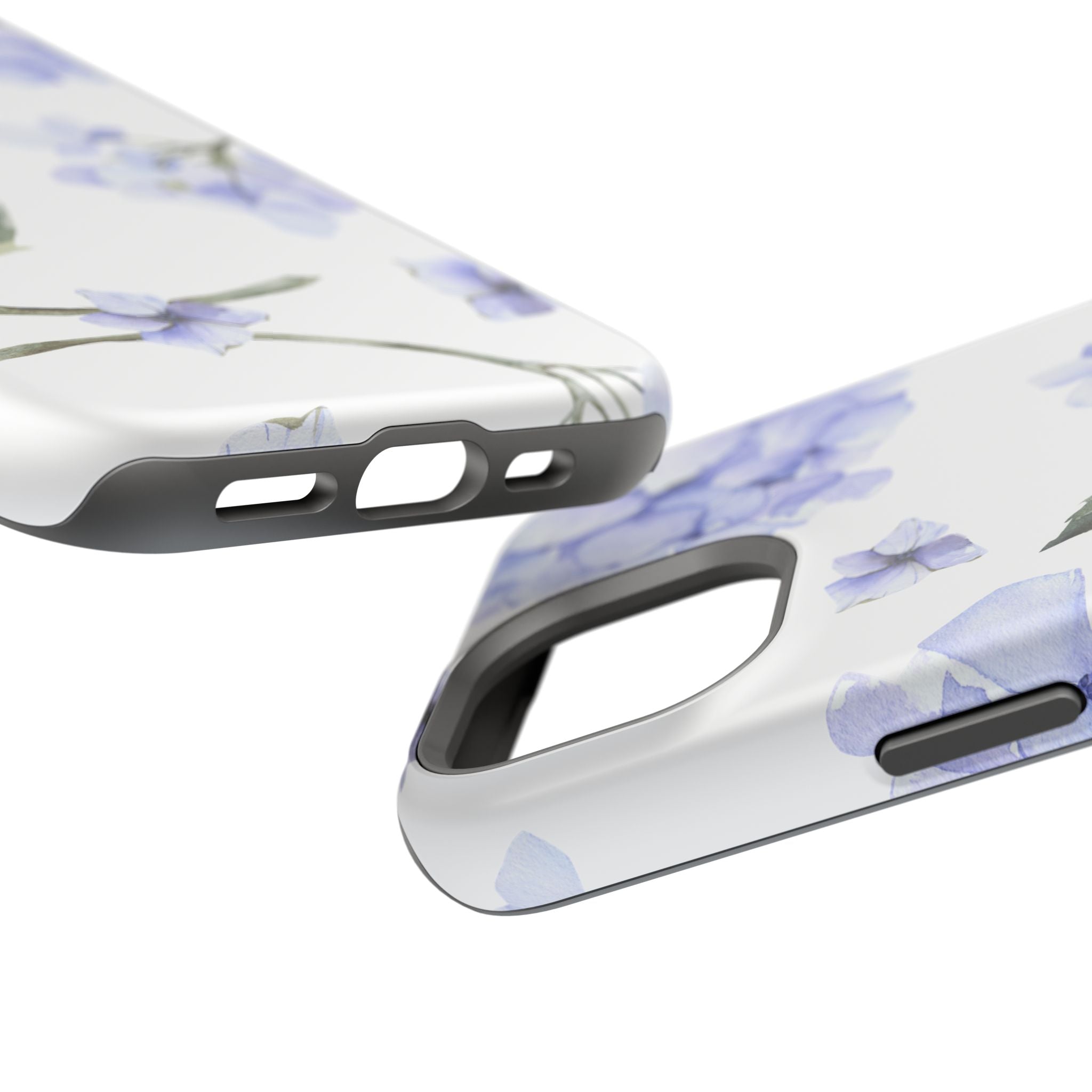 Customizable: Floral Purple Hydrangea Impact-Resistant Phone Case
