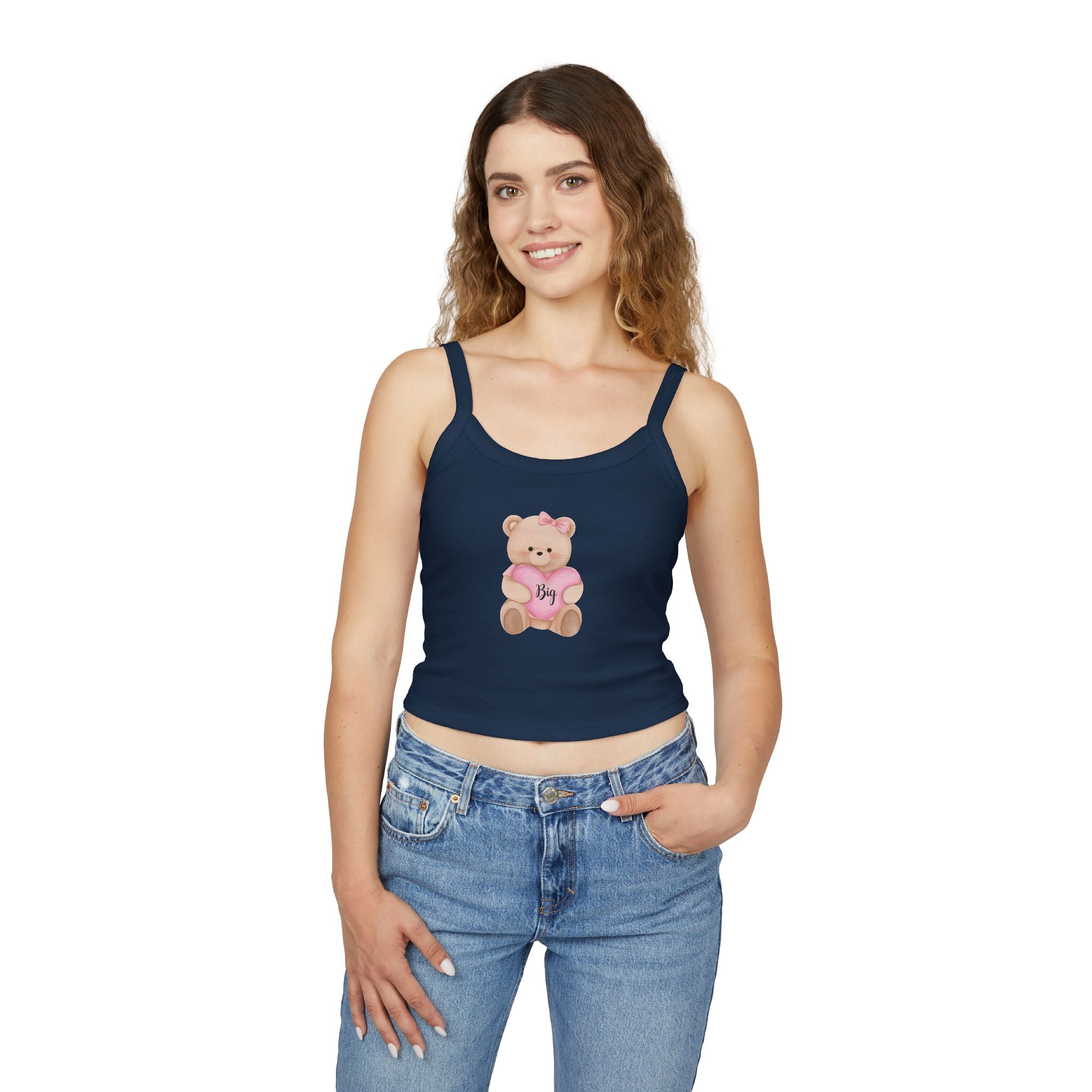 Customizable Sorority Big/Little  Reveal Bear Tank: Big
