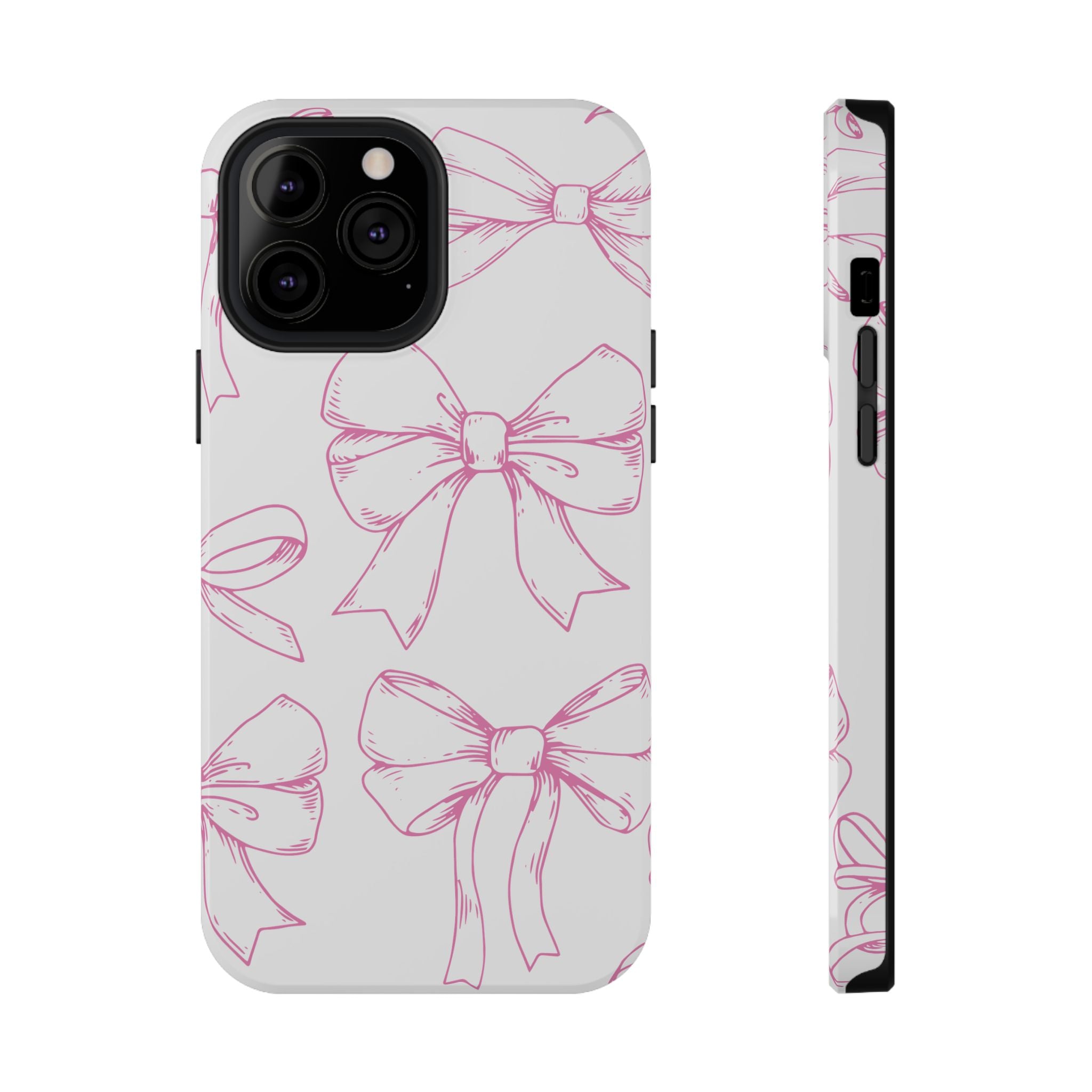 Customizable: Cute Bow Pattern Phone Case