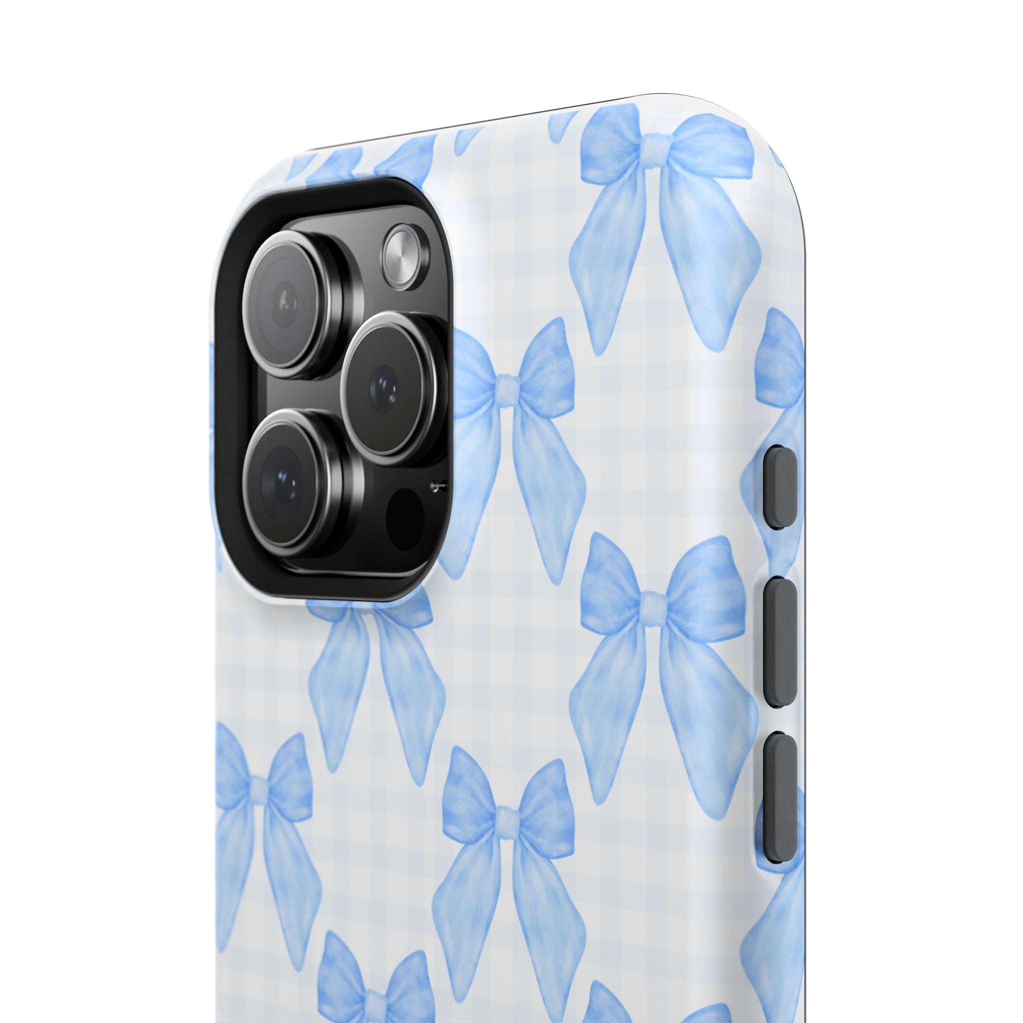 Customizable: Charming Bow Pattern Phone Case