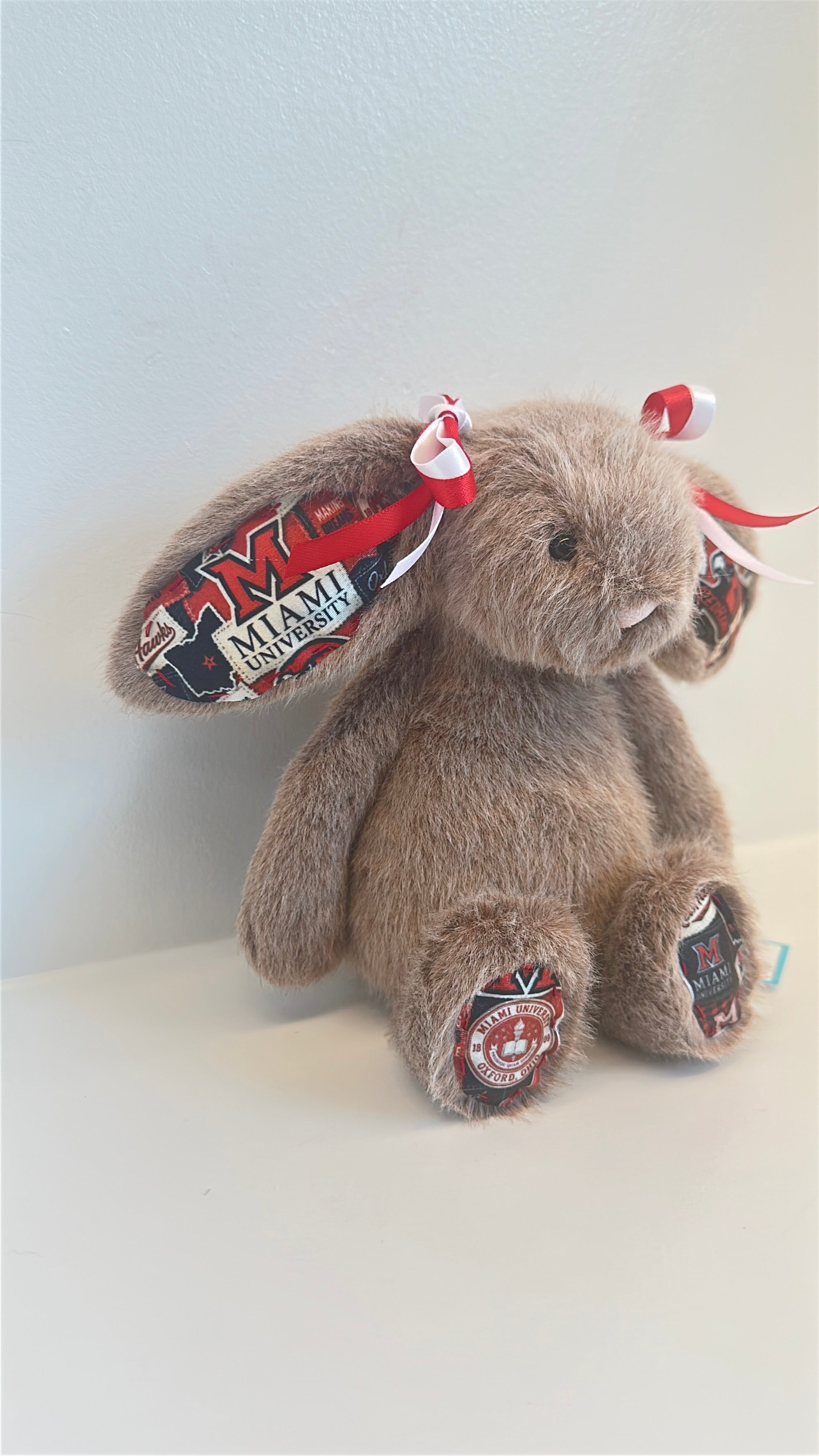 Miami University of Ohio Custom College Jellycat Bunny