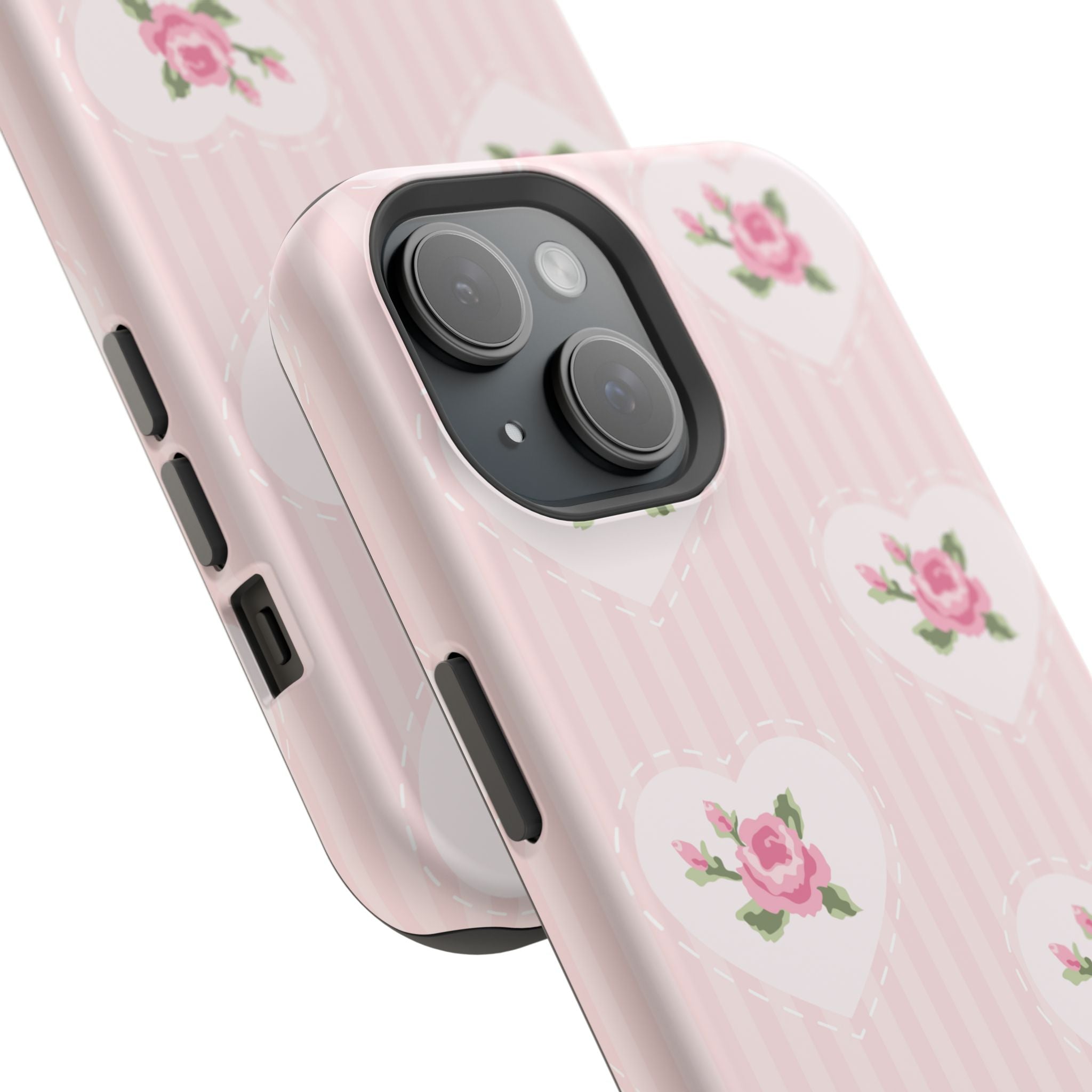Customizable: Floral Heart Phone Case