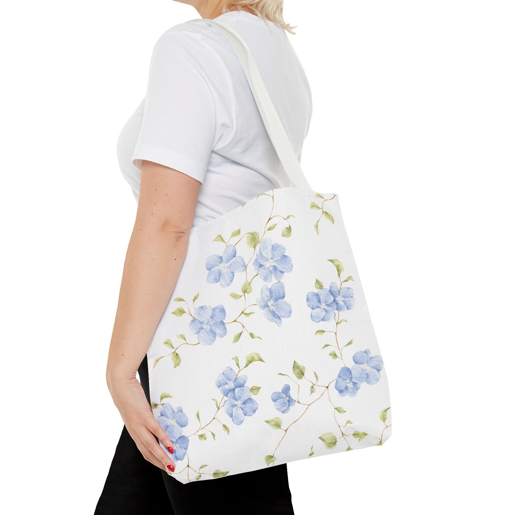 Floral Tote Bag, Stylish Eco-Friendly Bag, Gift for Her, Beach Bag, Shopping Tote, College Bag