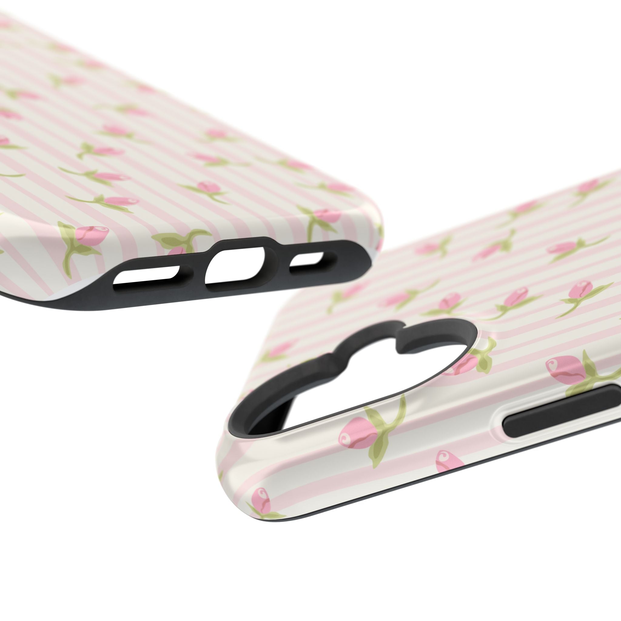 Customizable: Floral Impact-Resistant Phone Case