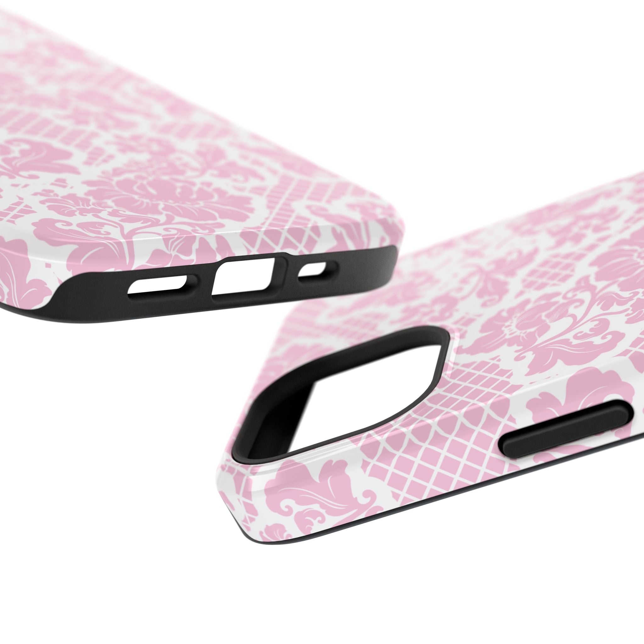 Customizable: Pink Lace Inspired Elegantly Chic Impact-Resistant Case