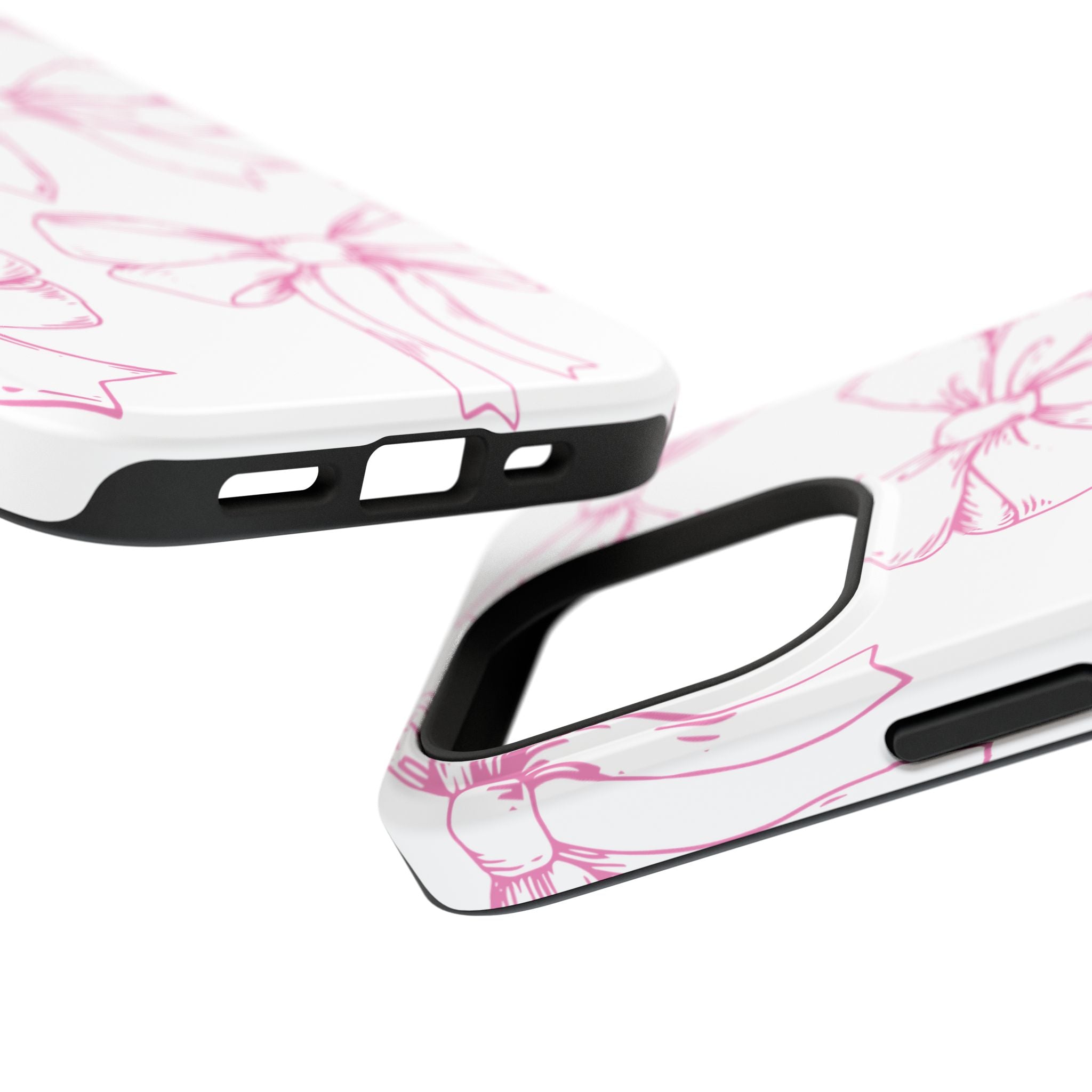 Customizable: Cute Bow Pattern Phone Case