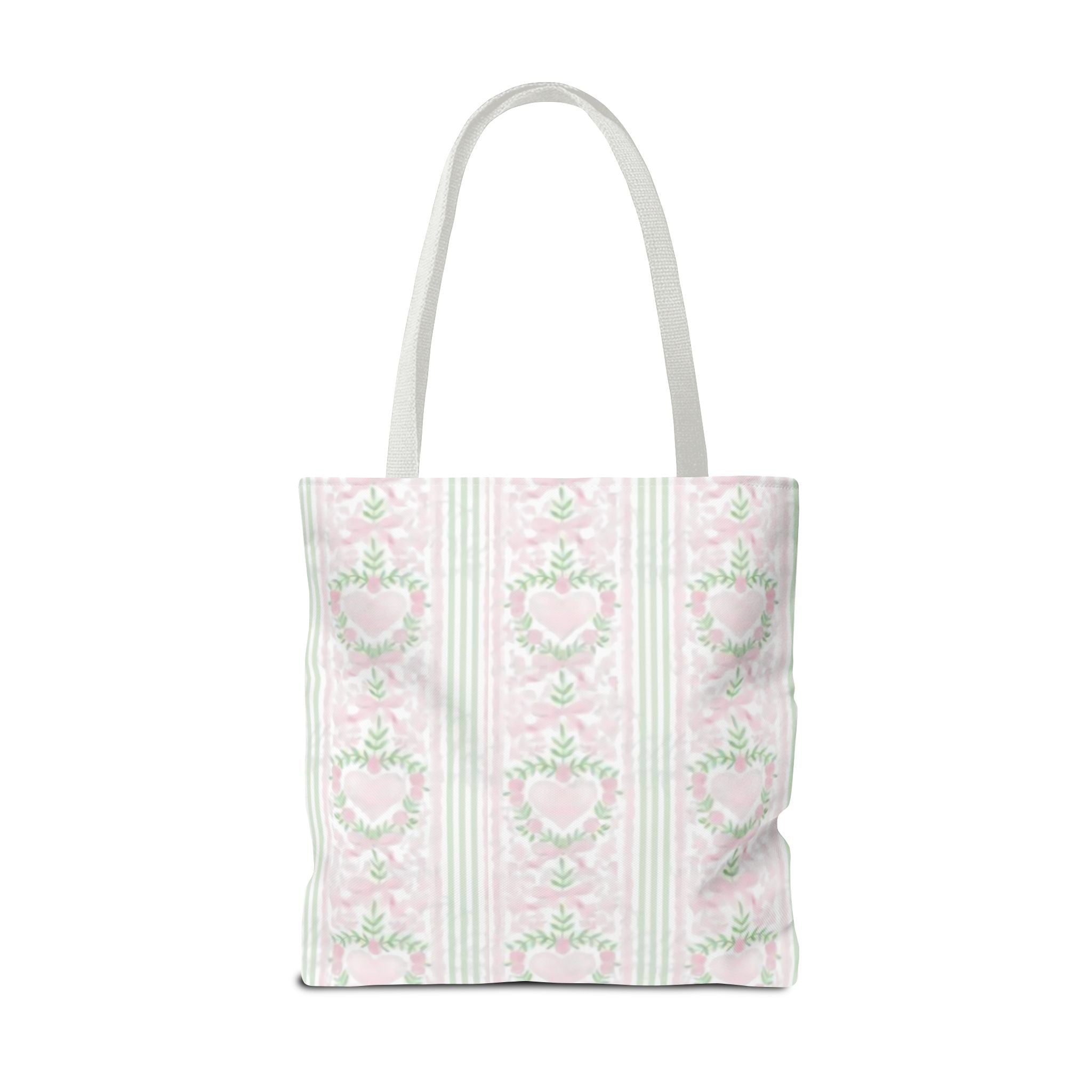Romantic Floral Tote Bag,  Perfect for Shopping, Gifts, School, and Wedding