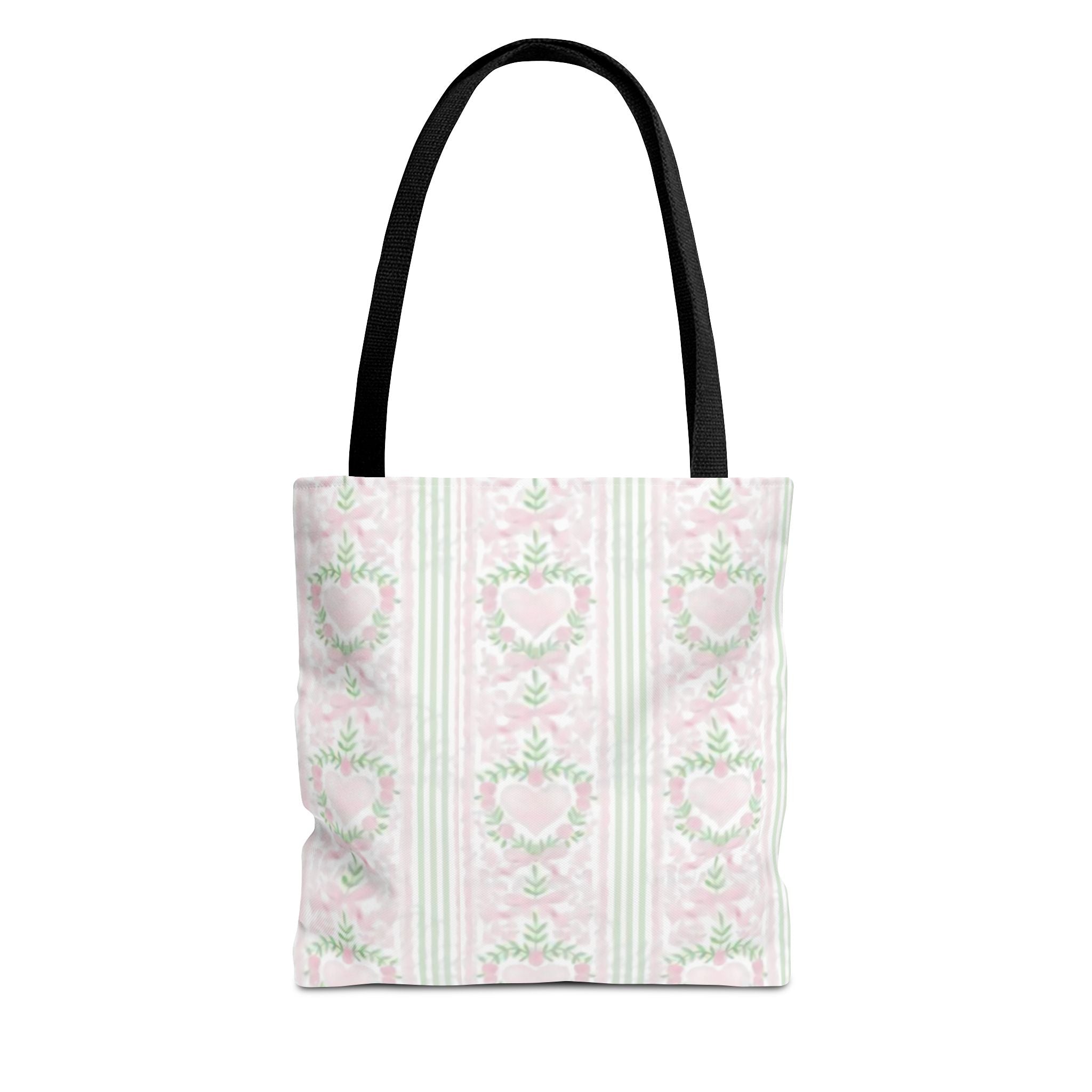 Romantic Floral Tote Bag,  Perfect for Shopping, Gifts, School, and Wedding