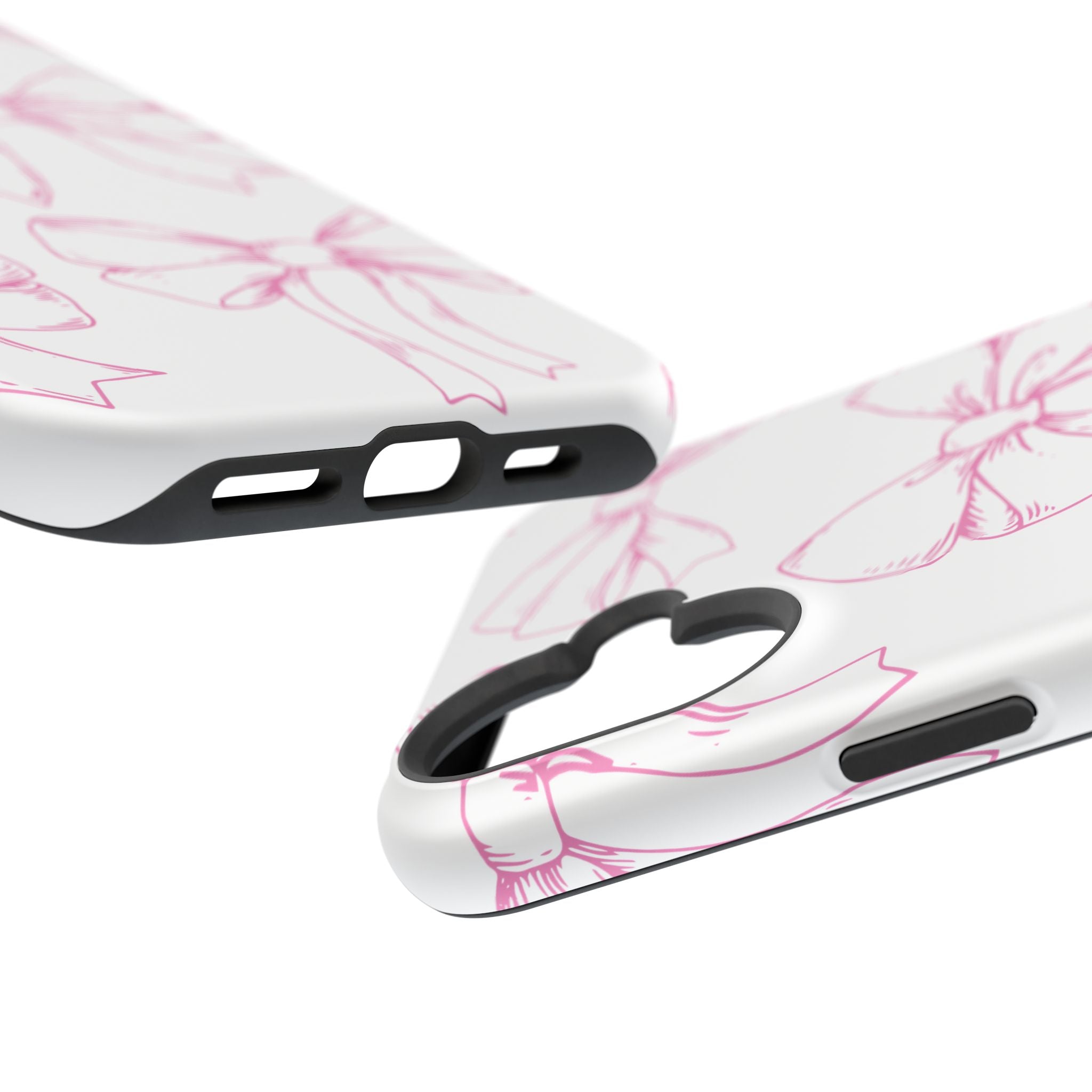 Customizable: Cute Bow Pattern Phone Case