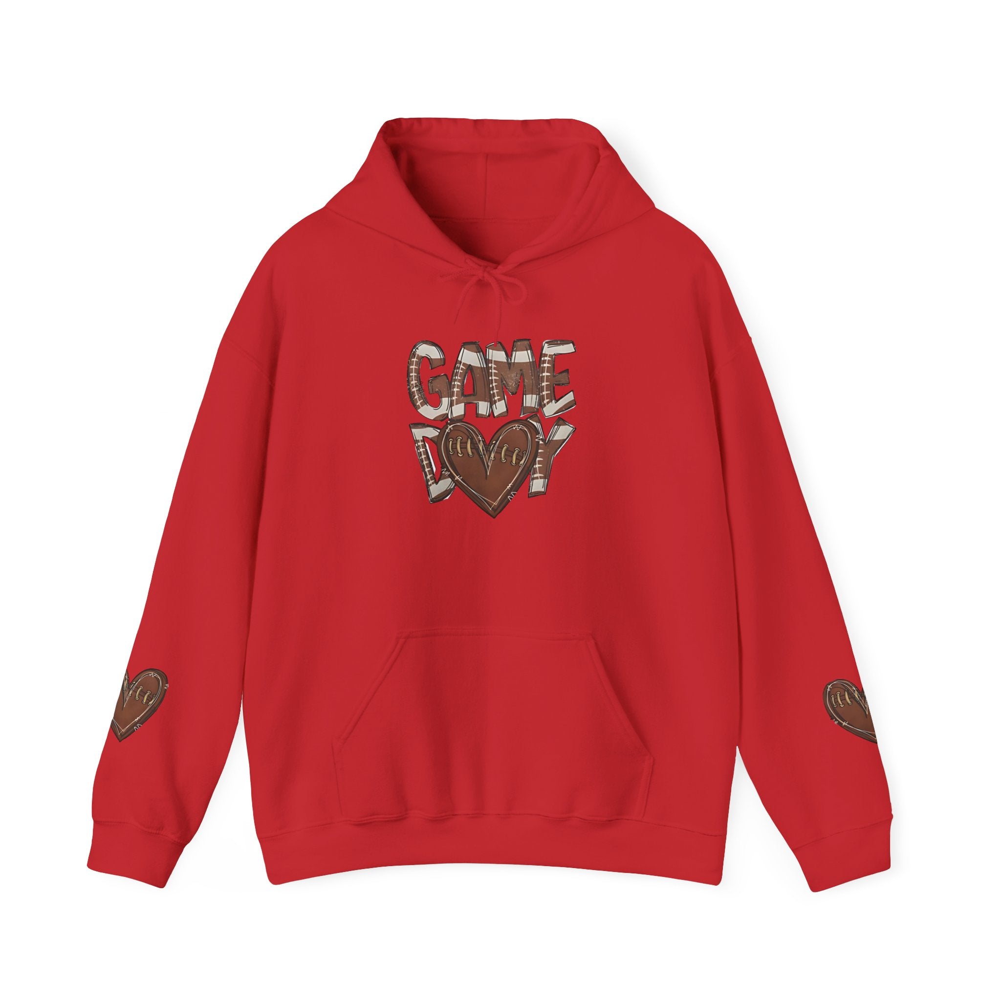 Football Heart Game Day Hoodie