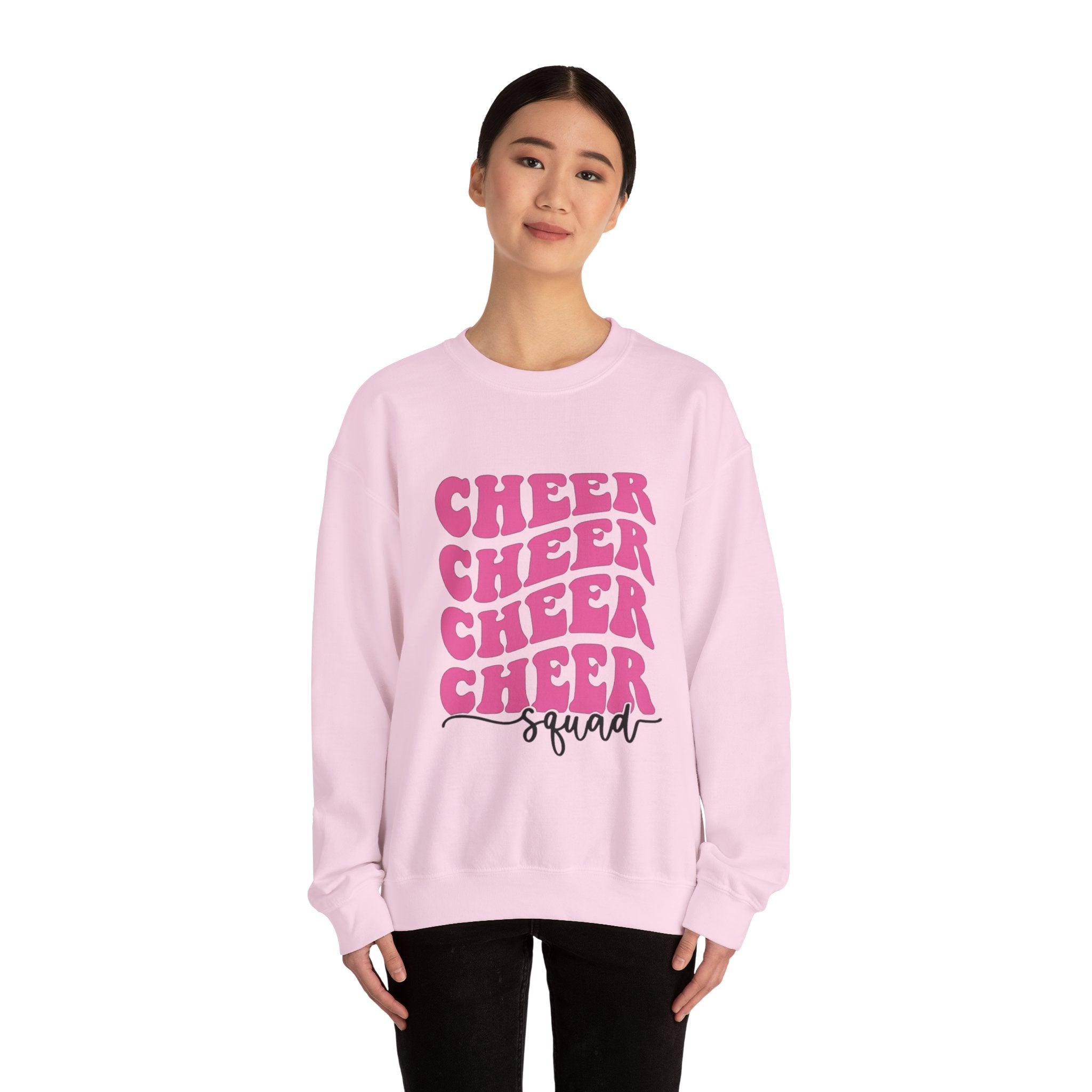 Customizable: Cheer Squad Crewneck Sweatshirt