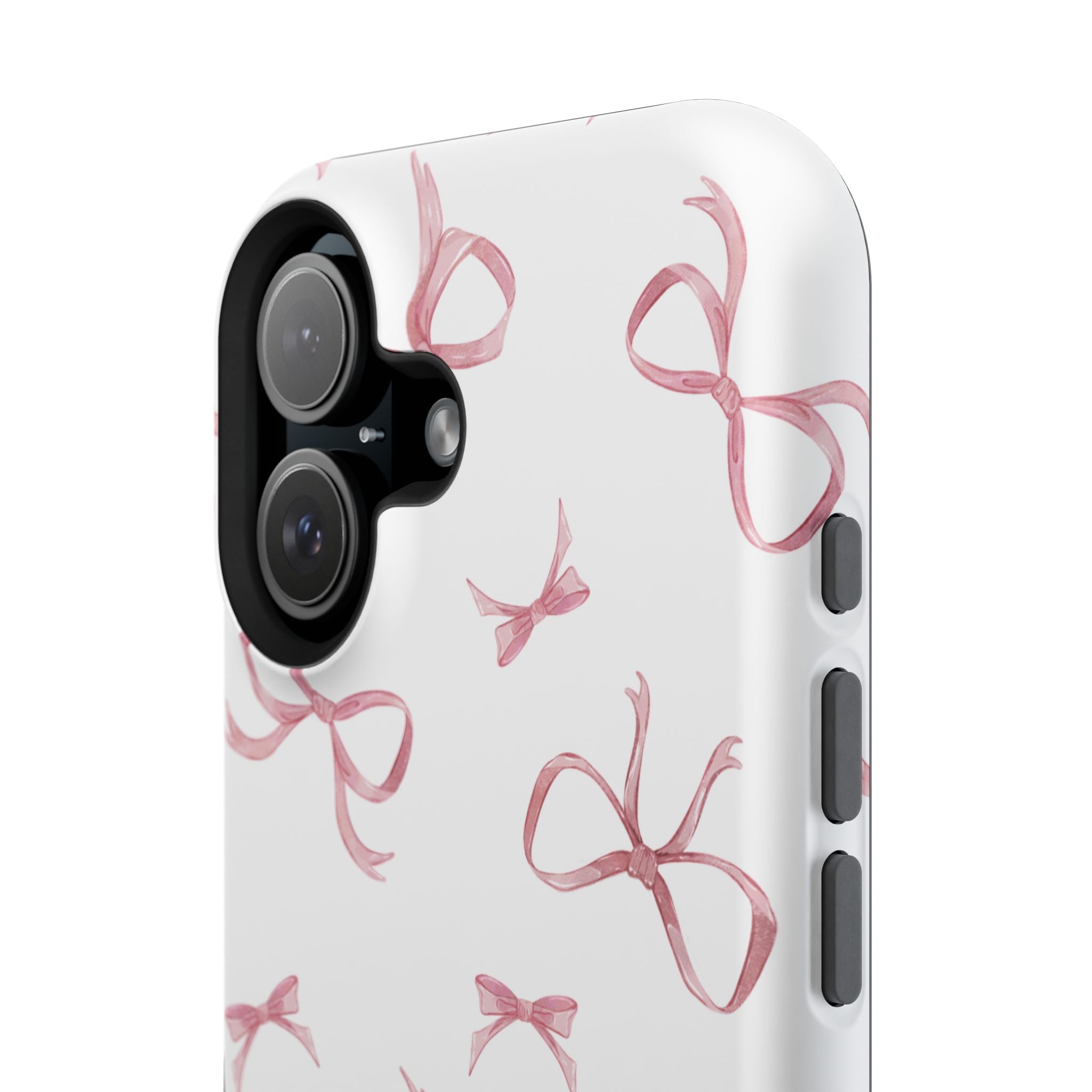 Customizable: Coquette Bow Stylish Impact-Resistant Phone Case
