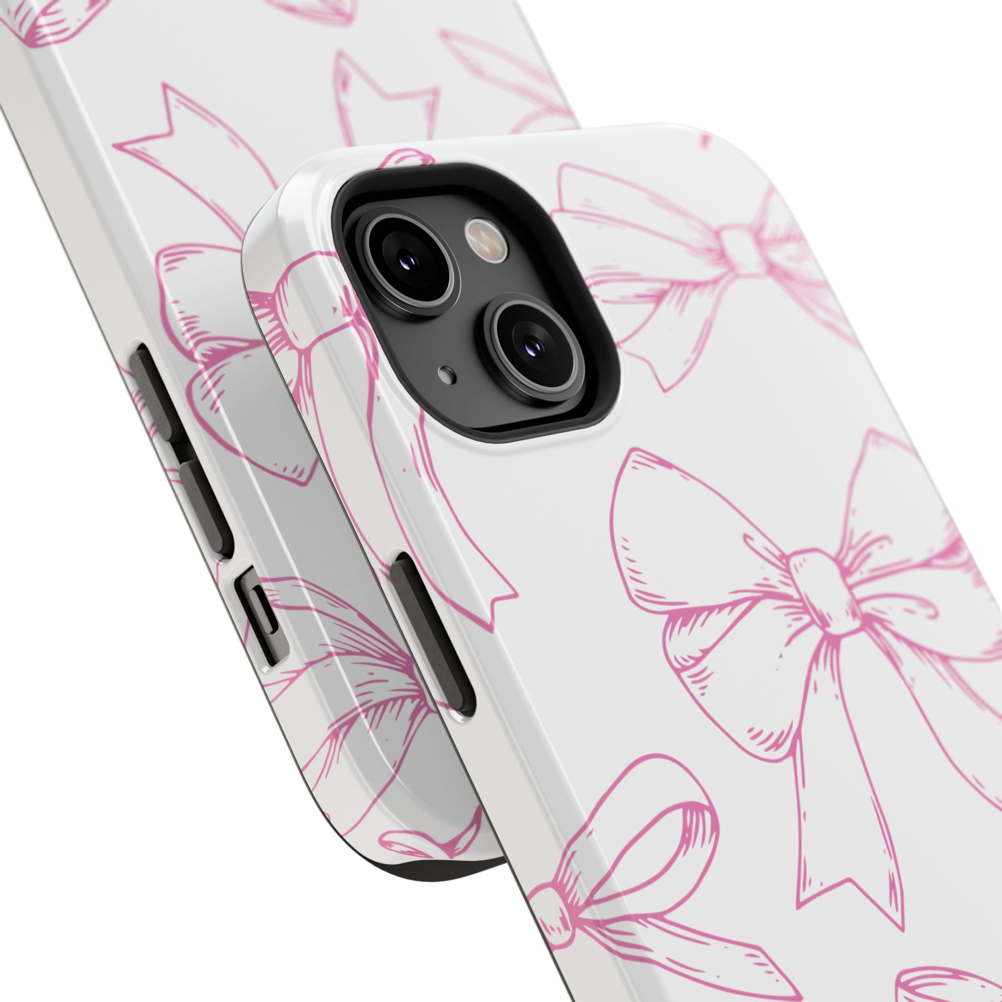 Customizable: Cute Bow Pattern Phone Case