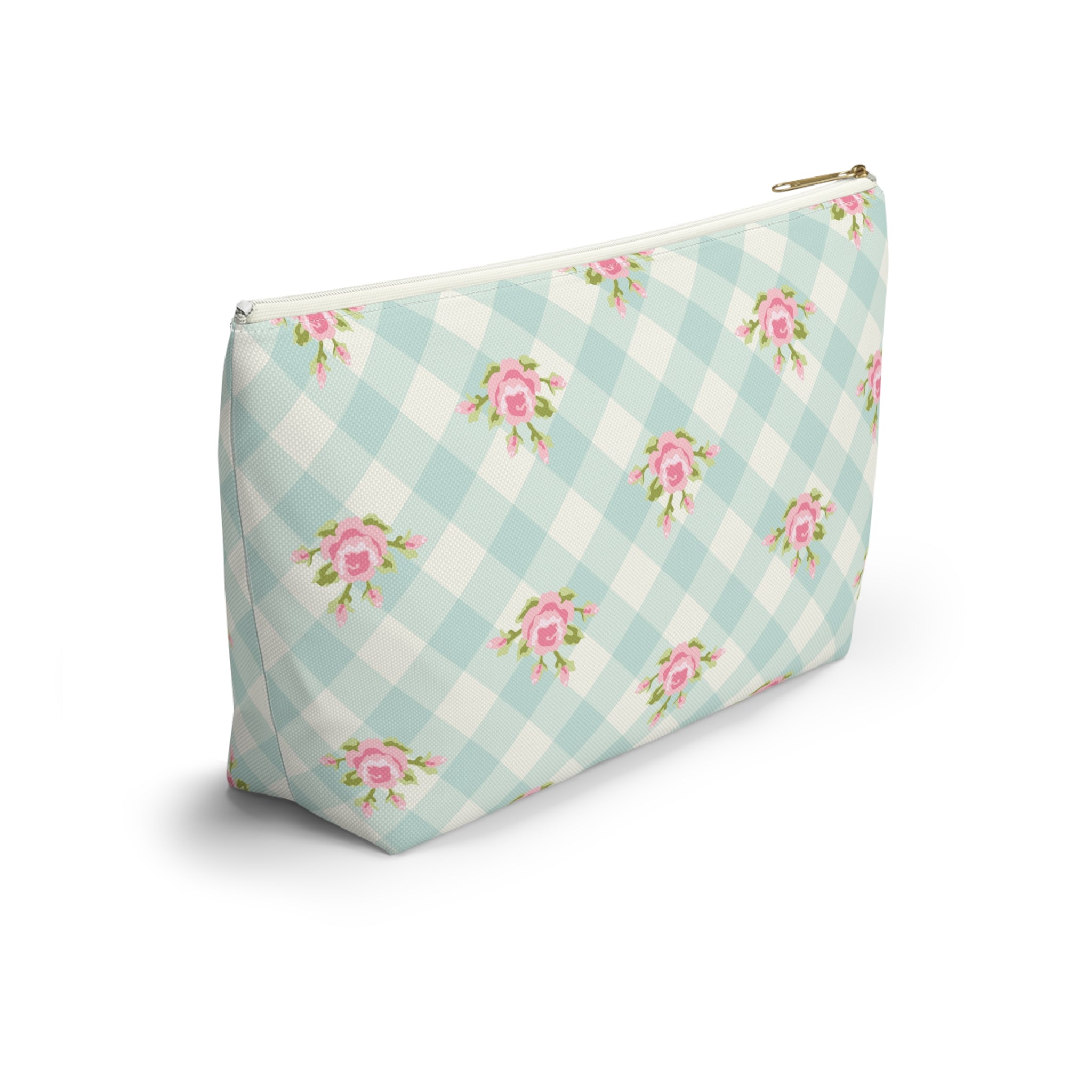 Customizable: Charming Floral Accessory Pouch | Perfect for Makeup, Travel, Gifts, Home Organization, Cute Storage