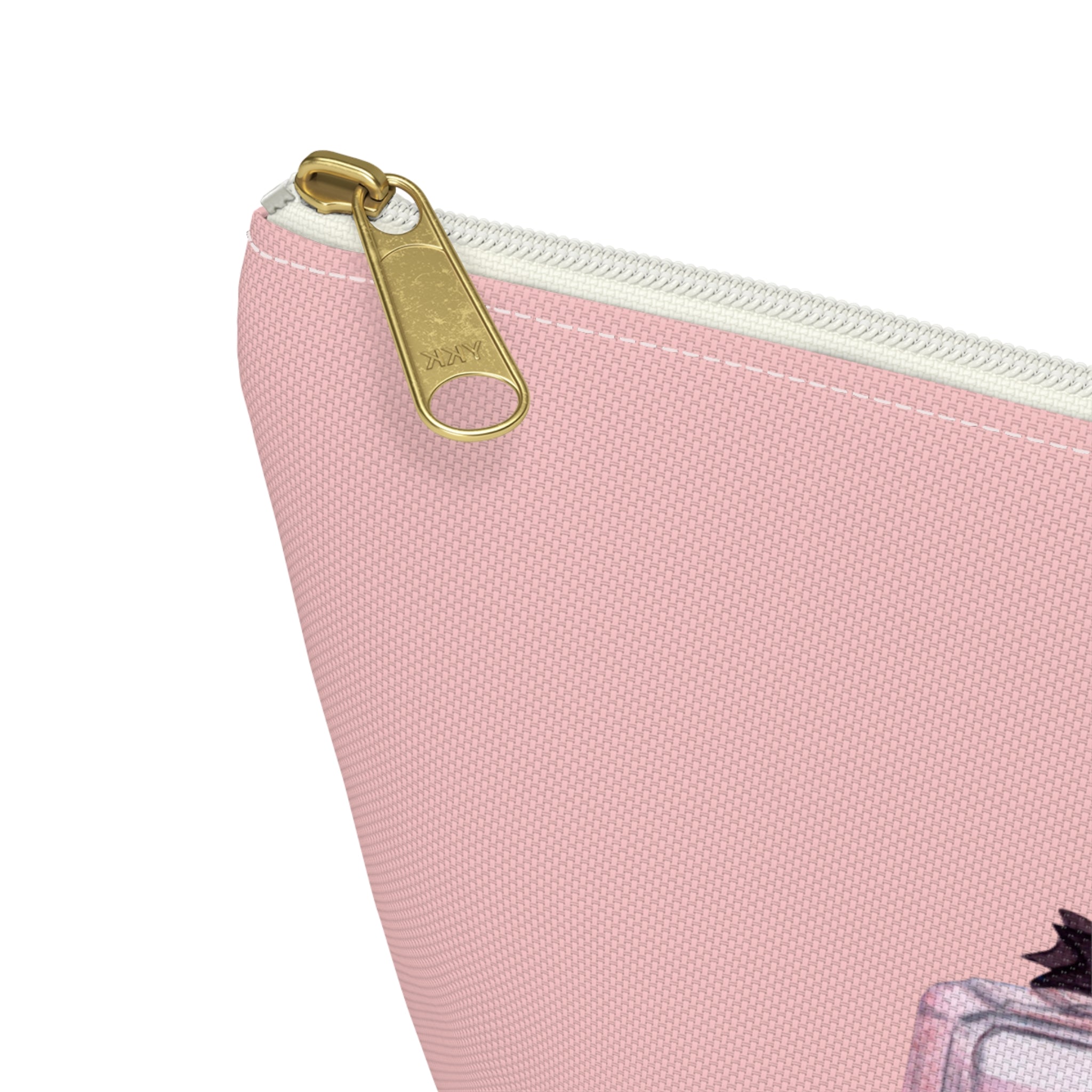 Customizable Chic Makeup Pouch, Cosmetic Bag, Travel Organizer, Floral Print, Gift for Her