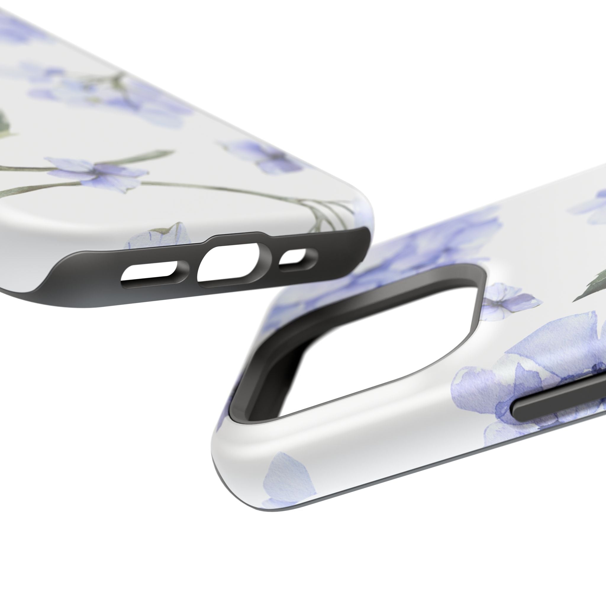 Customizable: Floral Purple Hydrangea Impact-Resistant Phone Case