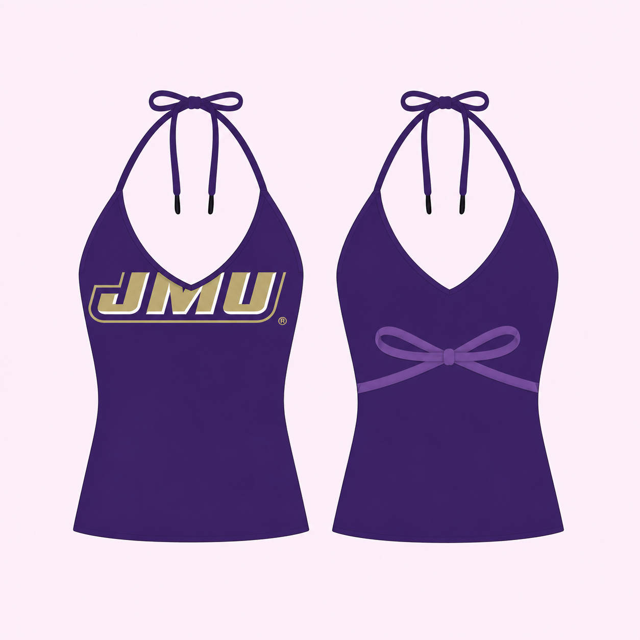 James Madison Dukes Triangle Tie Tank
